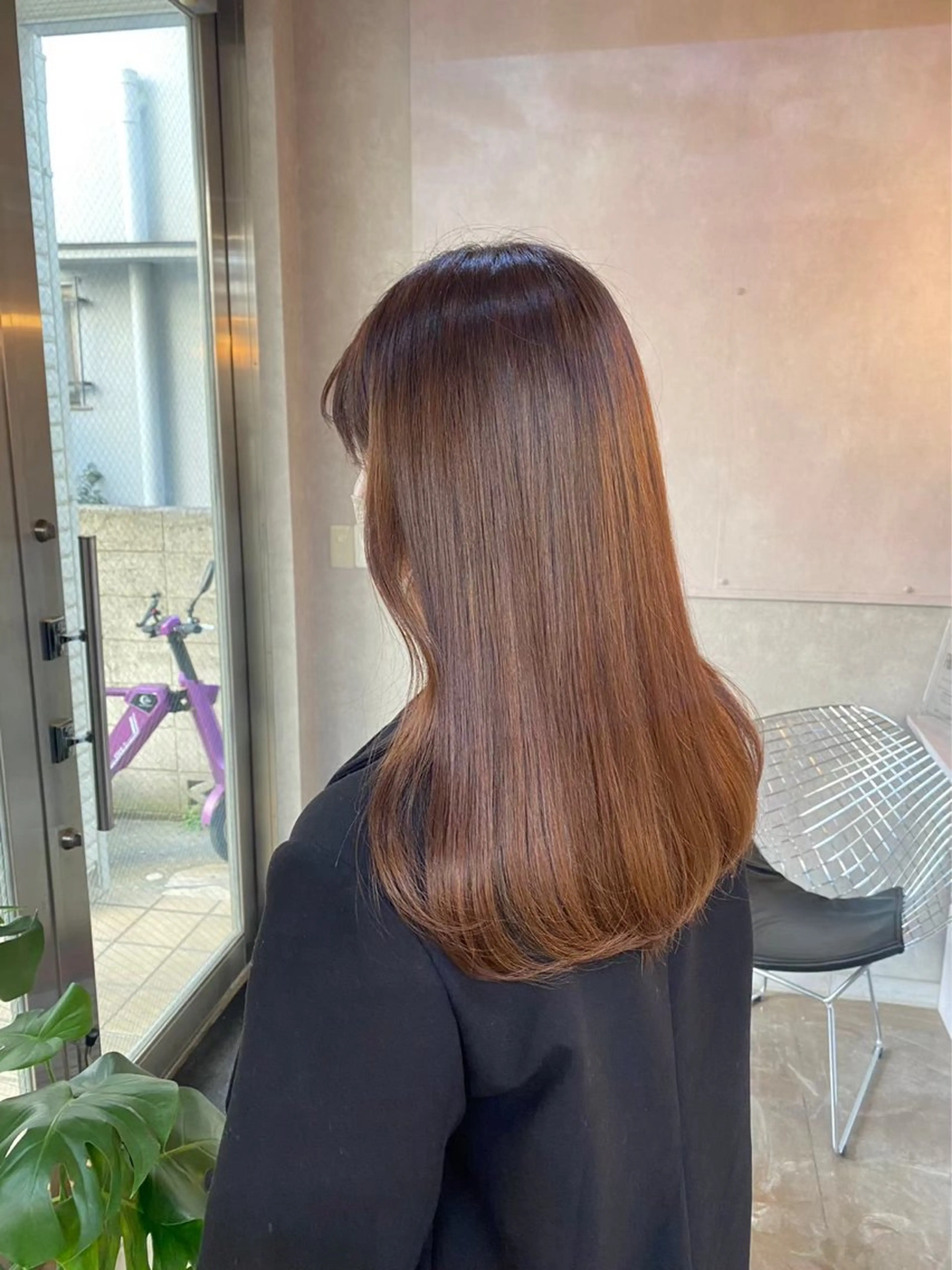 カラー ベージュカラー ブリーチ ブラウンカラー ブリーチなしカラー みほ/髪質改善/ モード/ニュアンスのヘアスタイル