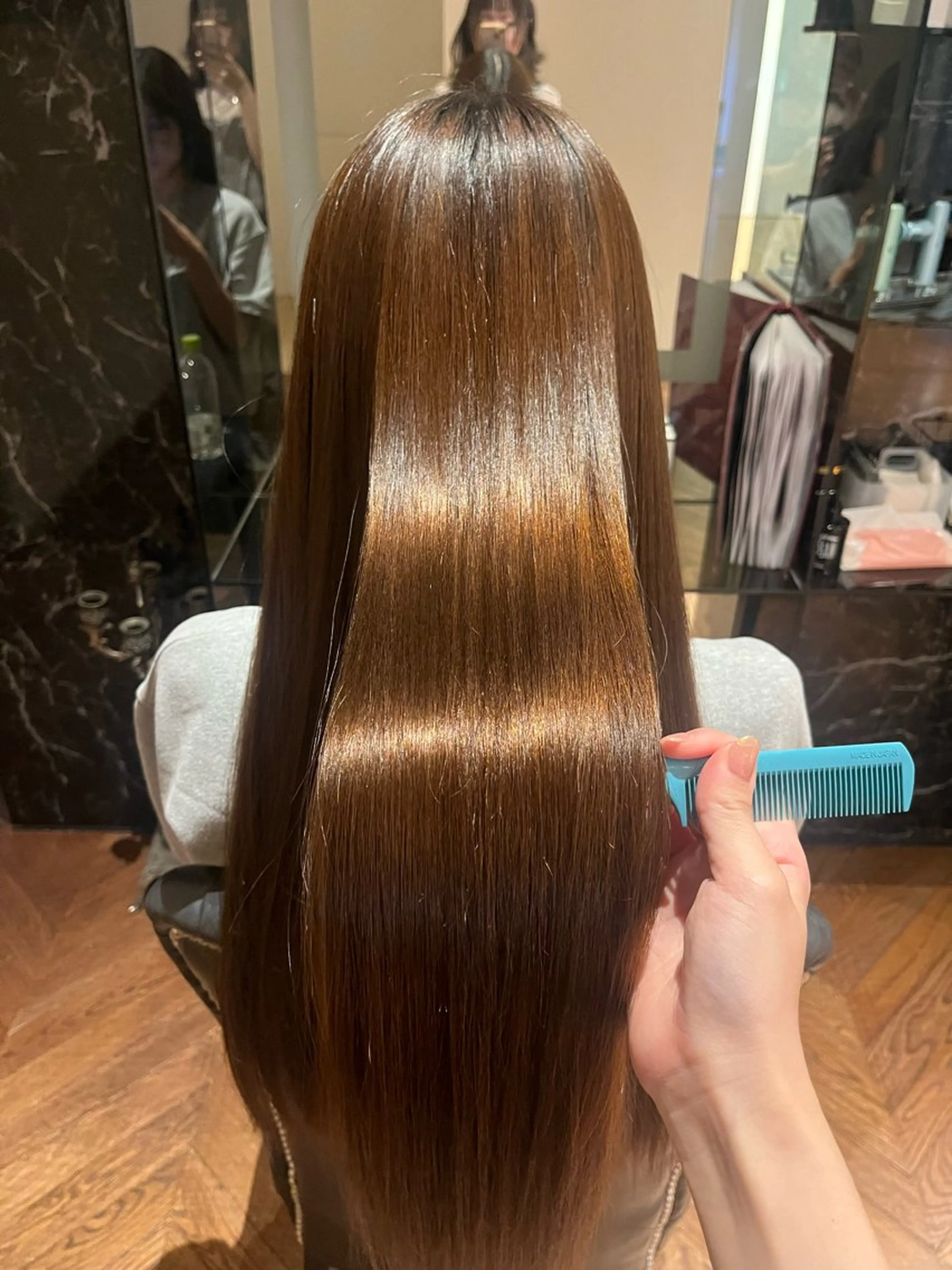 パーマ 髪質改善 ストレートパーマ 梶原 美保のヘアスタイル