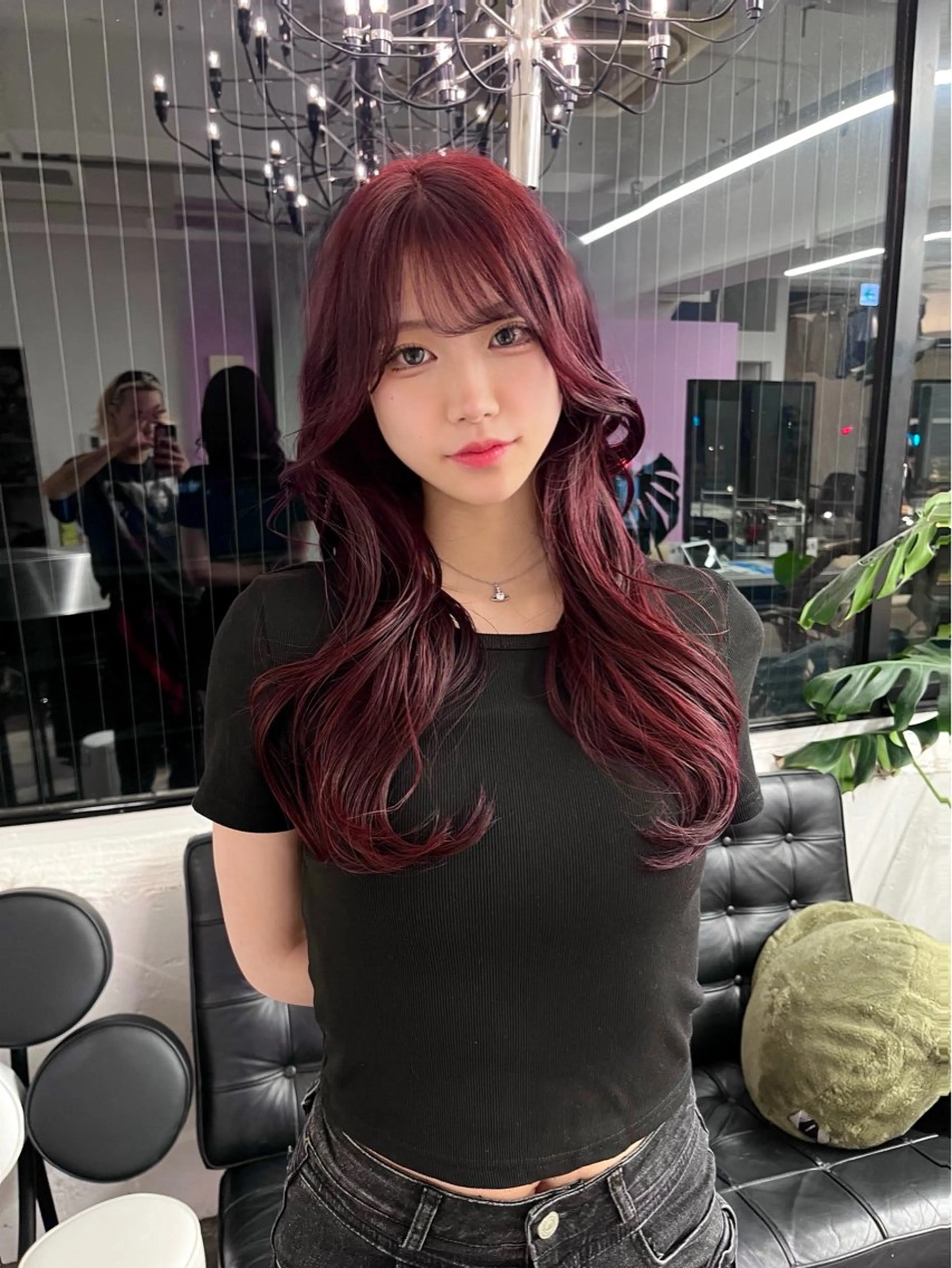 【赤髪集合‼️】RED COLOR➕ケアトリートメントの写真