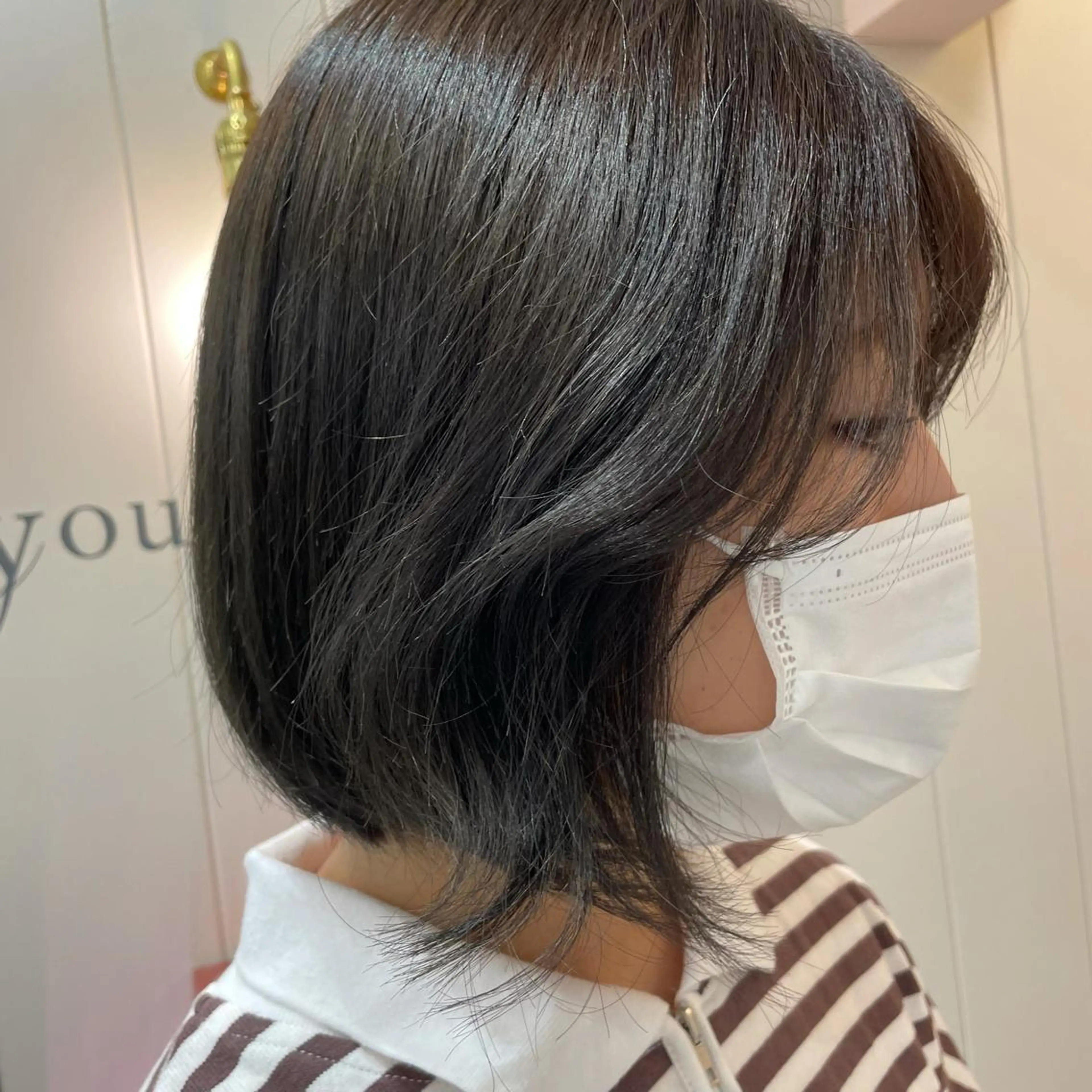 ショート マホ/日吉/髪質改善 /レイヤー/ガーリーのヘアスタイル