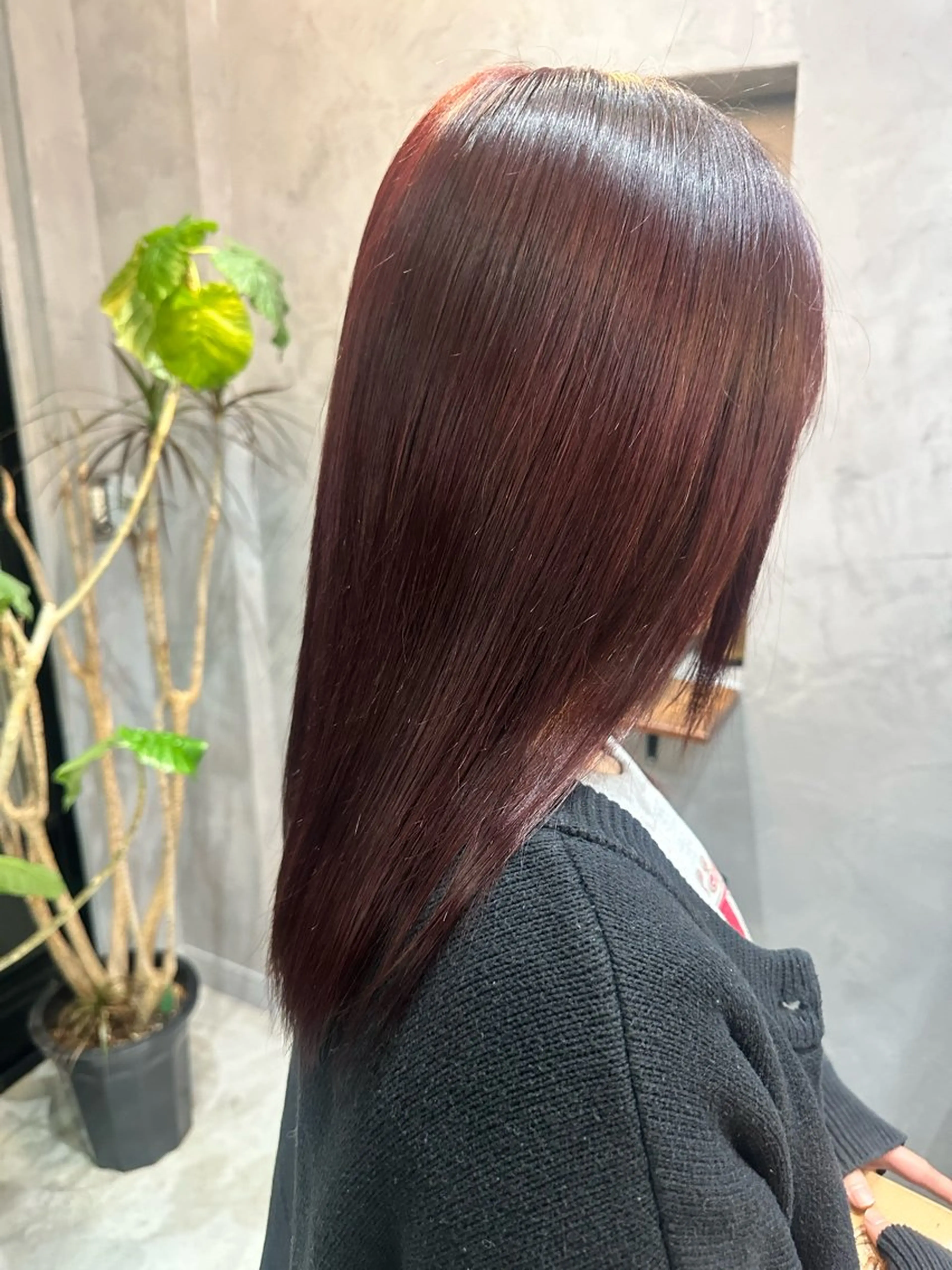 カラー 韓国ヘア/透明感 カラー/金子 愛優のヘアスタイル