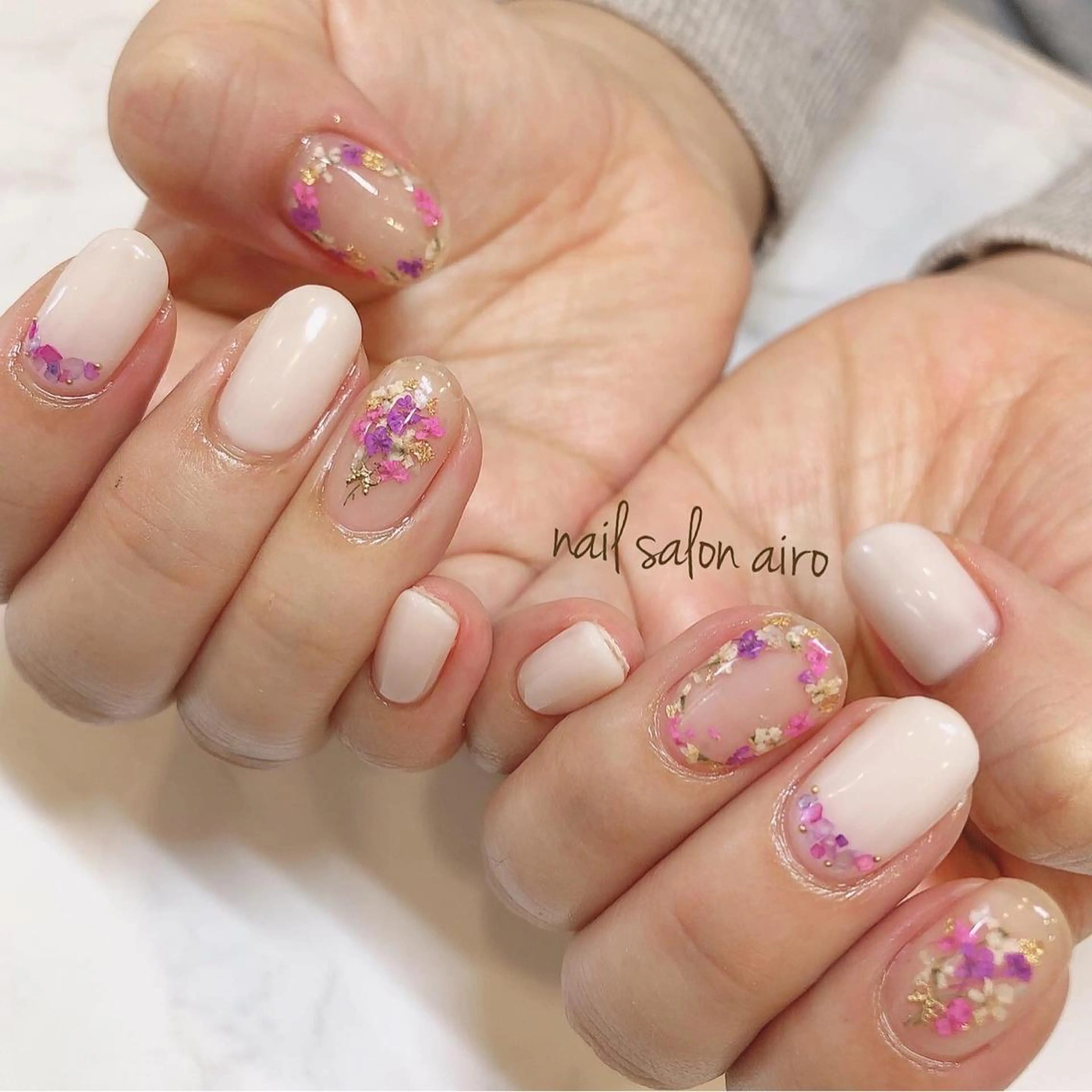 ネイル ハンドネイル nail salon airoのネイルデザイン
