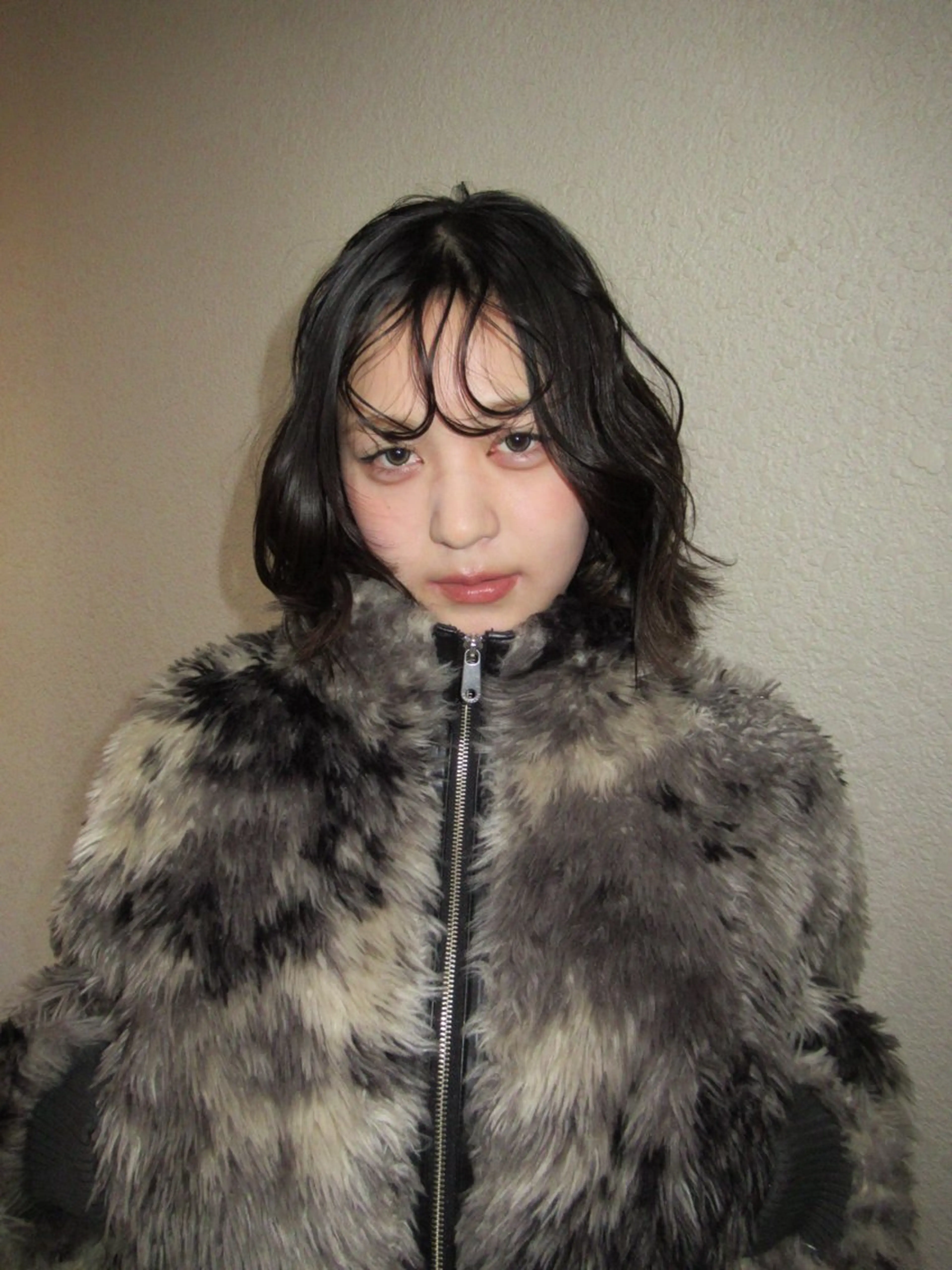 ミディアム パーマ iro+soi所属・iro+soi はるかのヘアスタイル