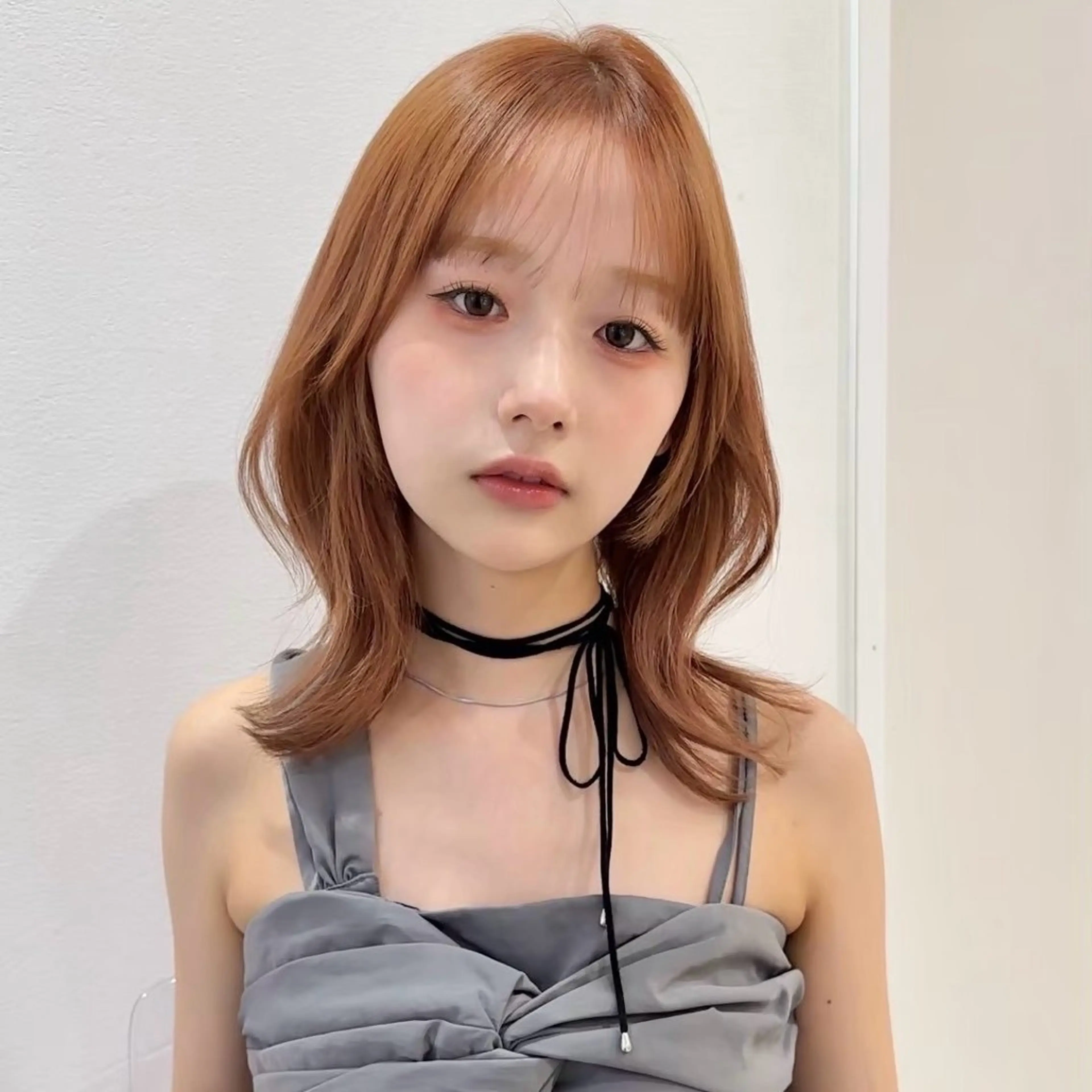 ミディアム カラー カット ヘアカラー トリートメント ウメダナオヤ/ くびれヘア✨のヘアスタイル