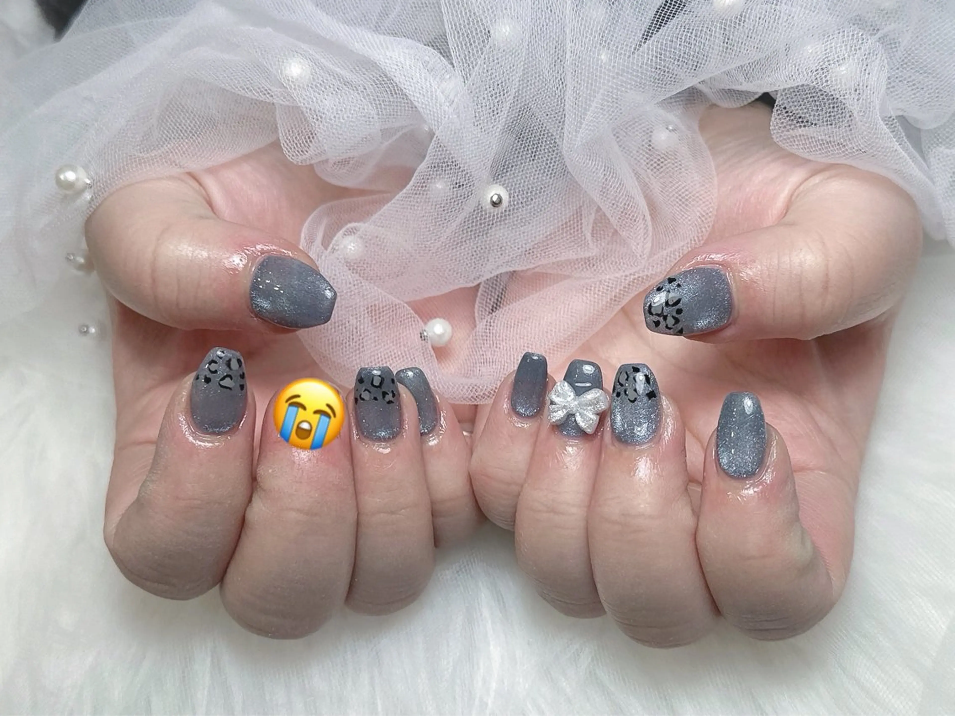 ネイル ハンドネイル Eclat〔ｴｸﾗ〕 MOEKA𝜗𝜚*のネイルデザイン