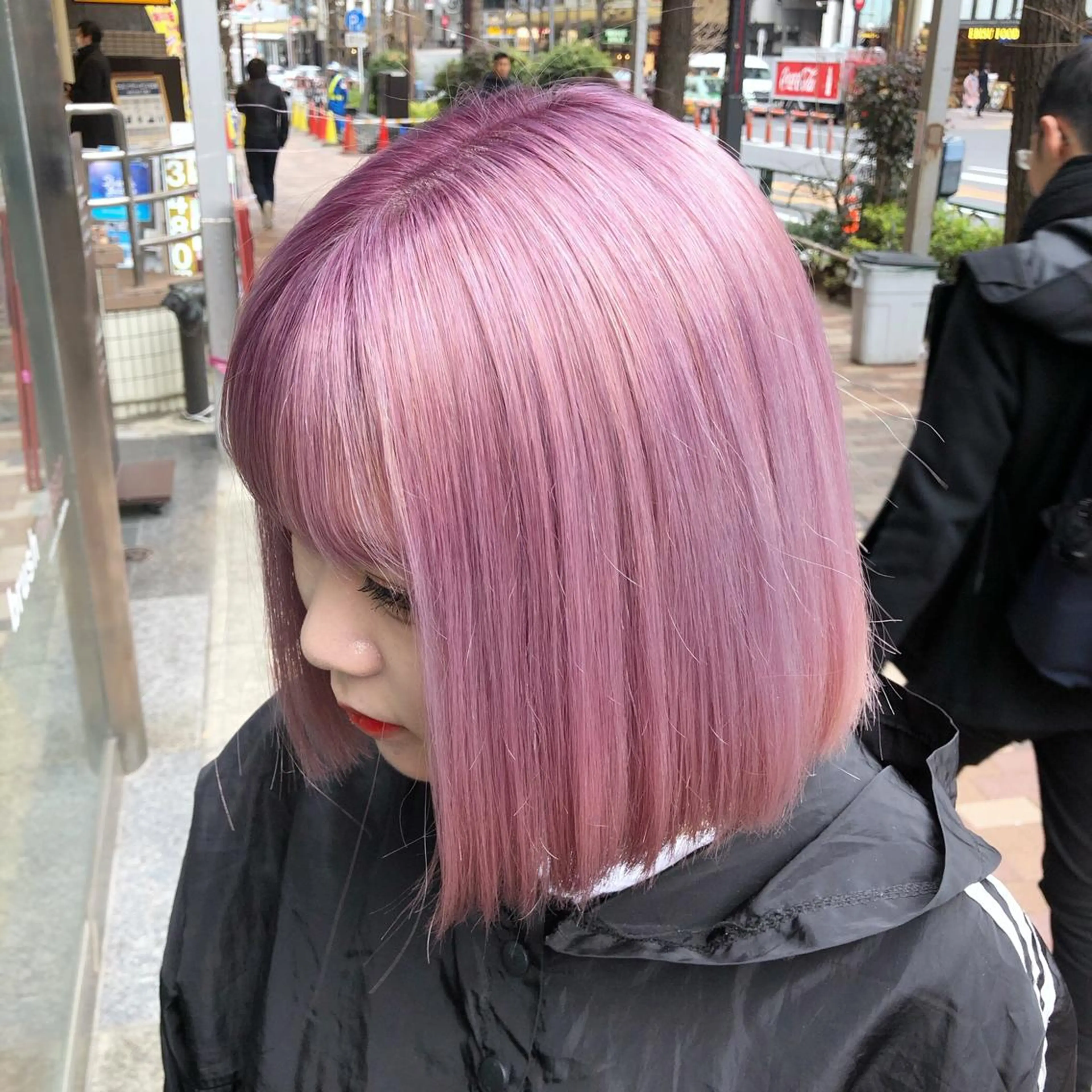 ミディアム カラー masa/ボブ特化/ ぷつっとボブのヘアスタイル