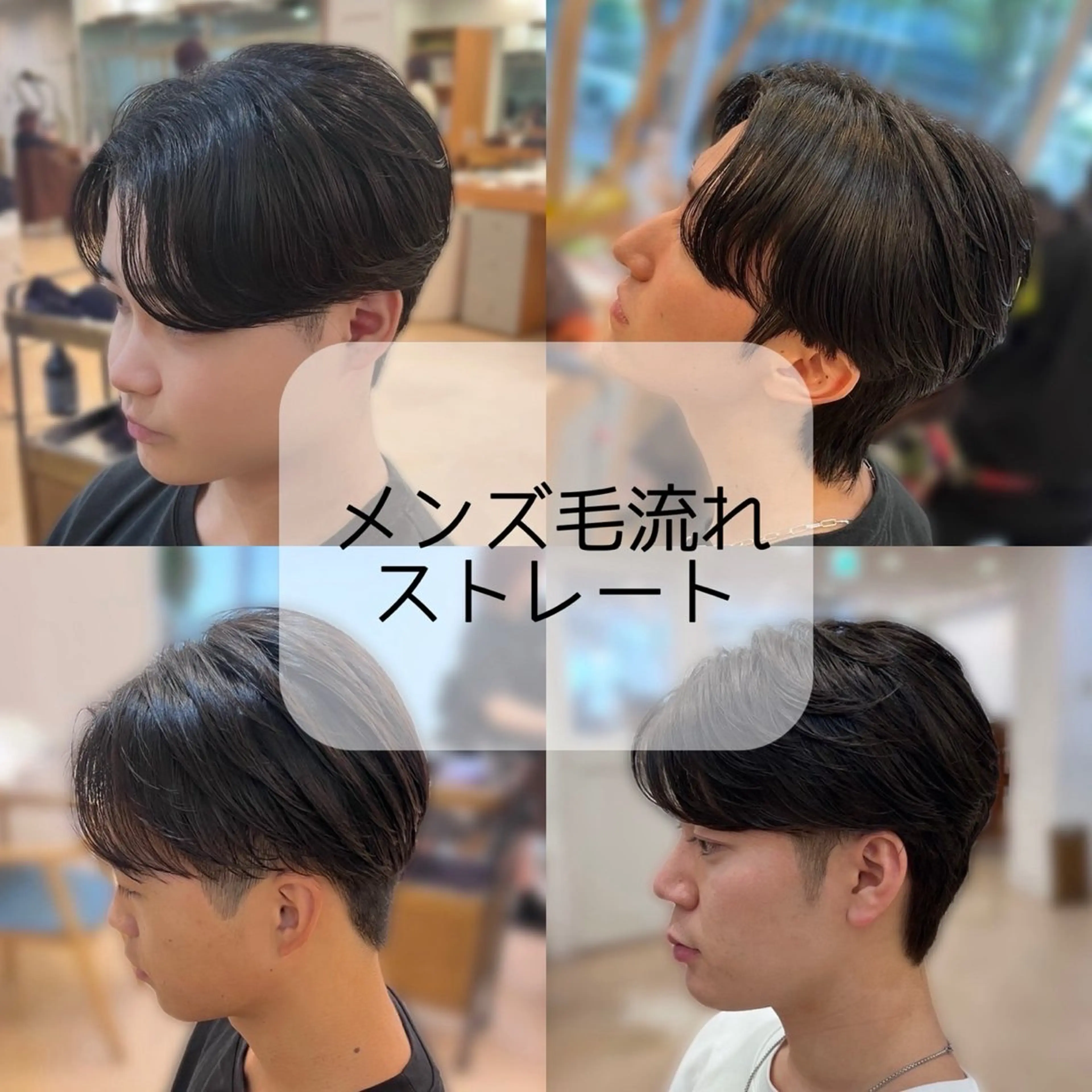 🦕メンズ限定🦕カット+毛流れ縮毛矯正+トリートメント🥣の写真