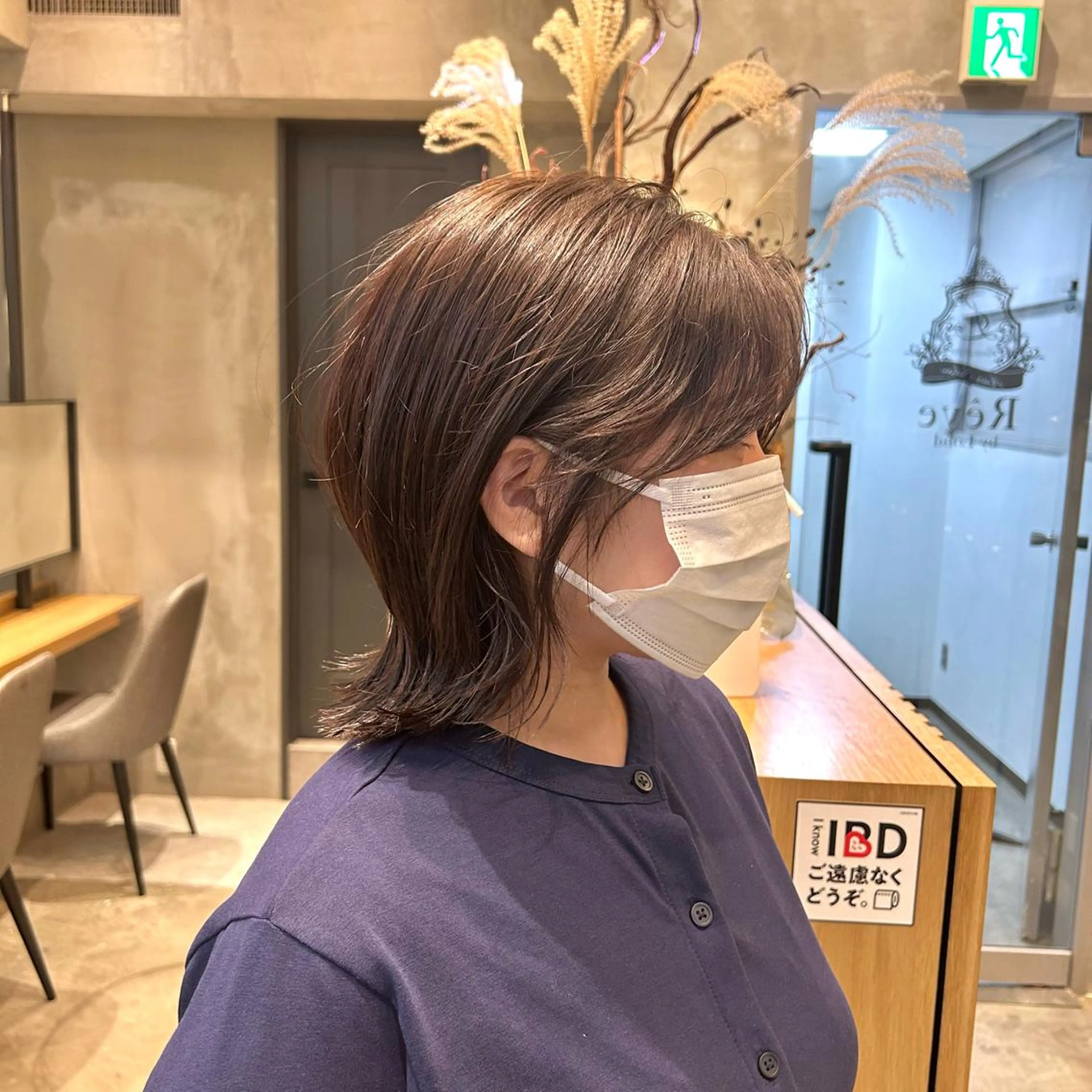 ショート 似合わせレイヤー・ボ ブ タナカ レイヤのヘアスタイル