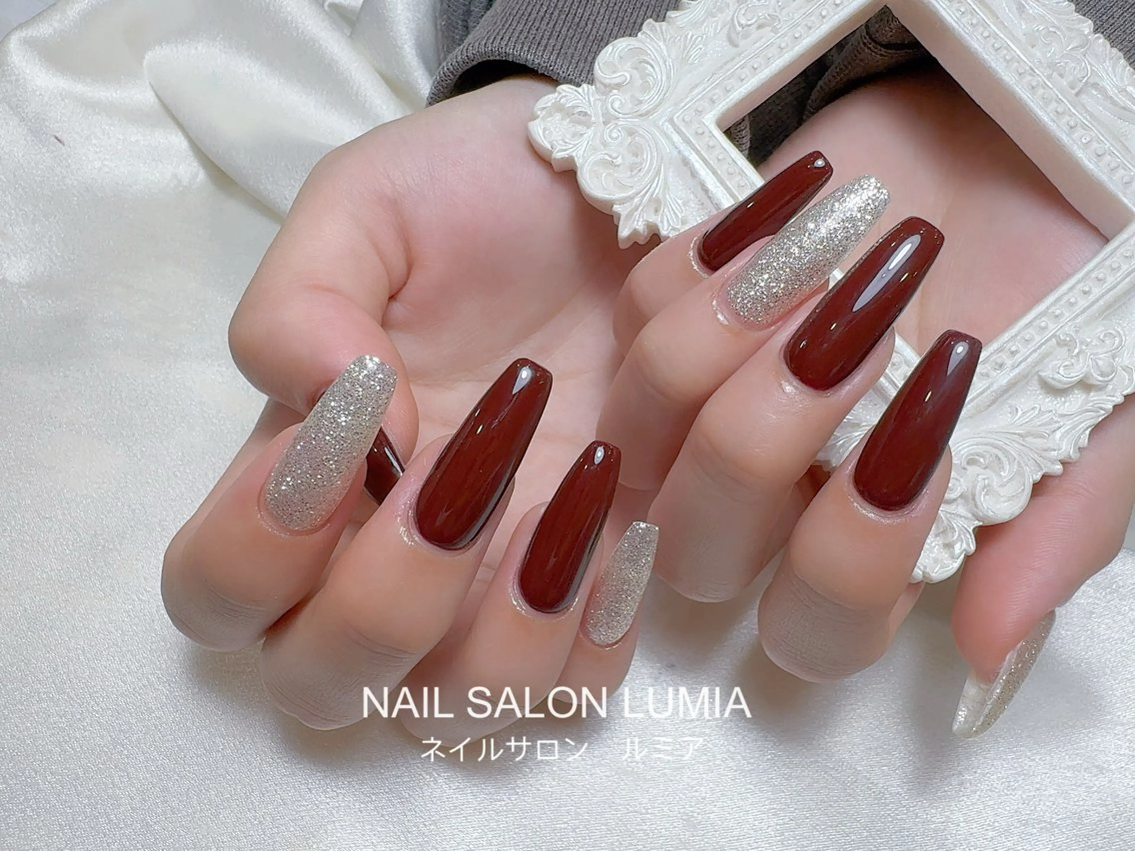 ネイル ハンドネイル ネイルサロン ルミア Lumia 店長のネイルデザイン