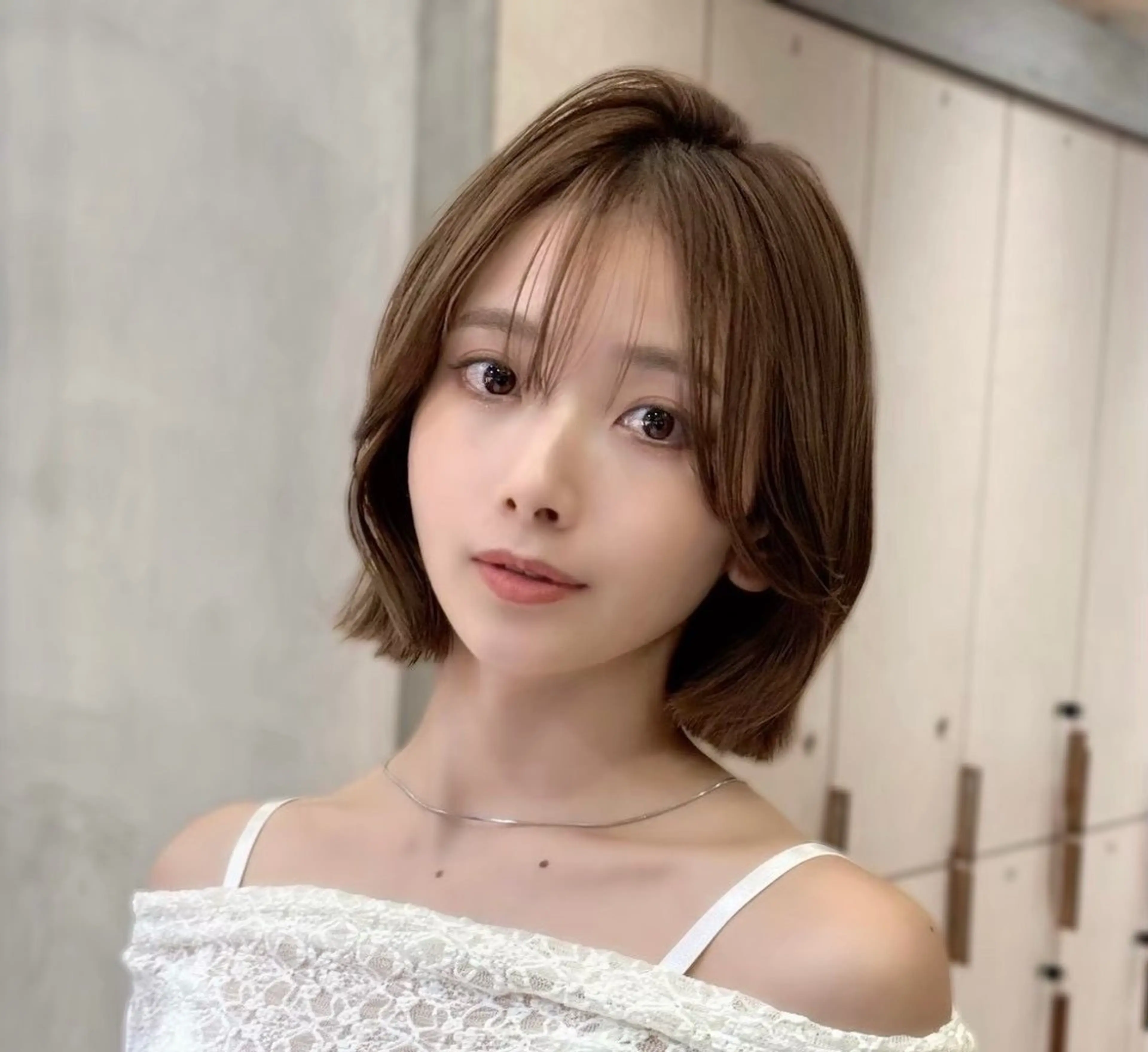 ショート ボブ うる艶縮毛カラー✨ たいよう☀️のヘアスタイル