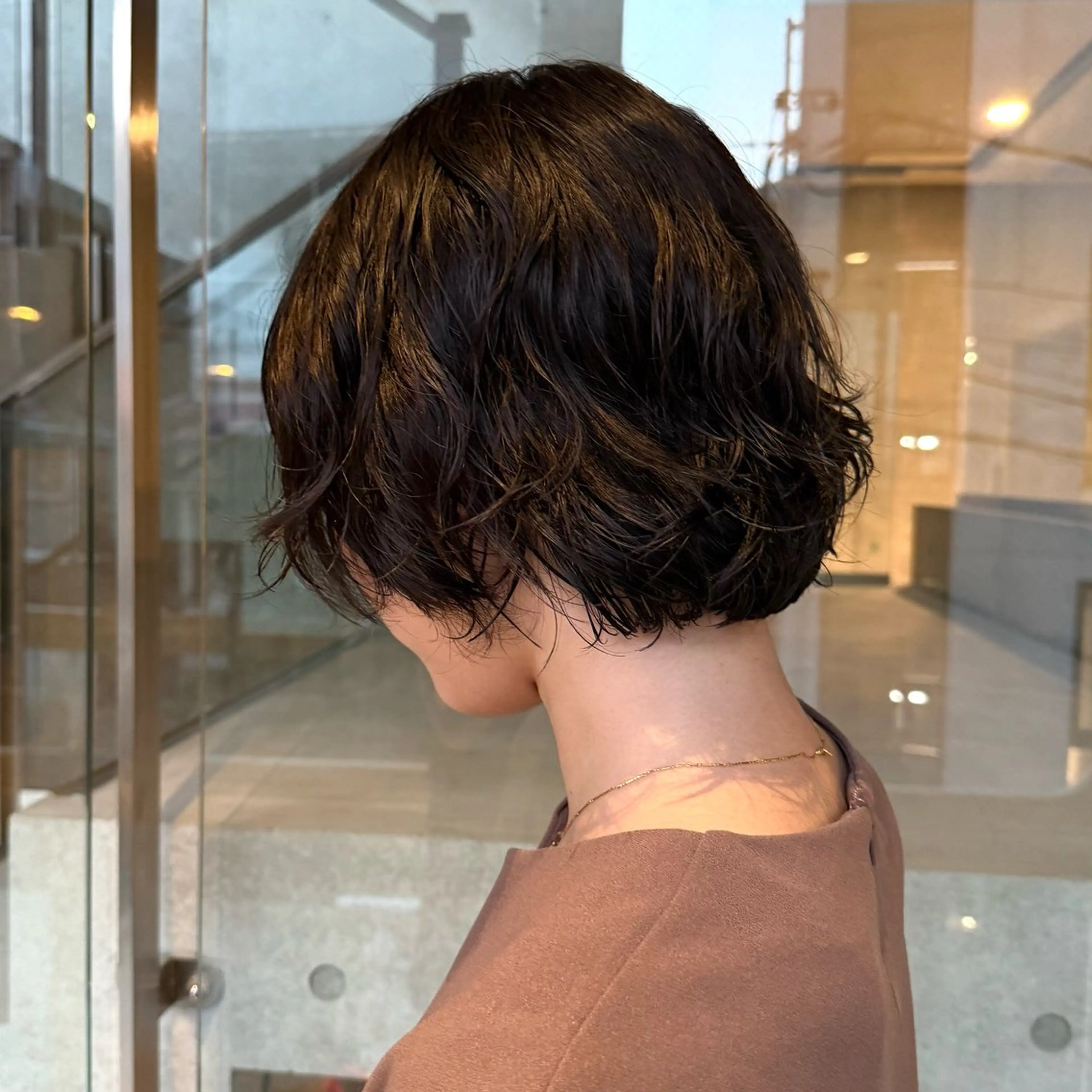 カラー RINA .のヘアスタイル