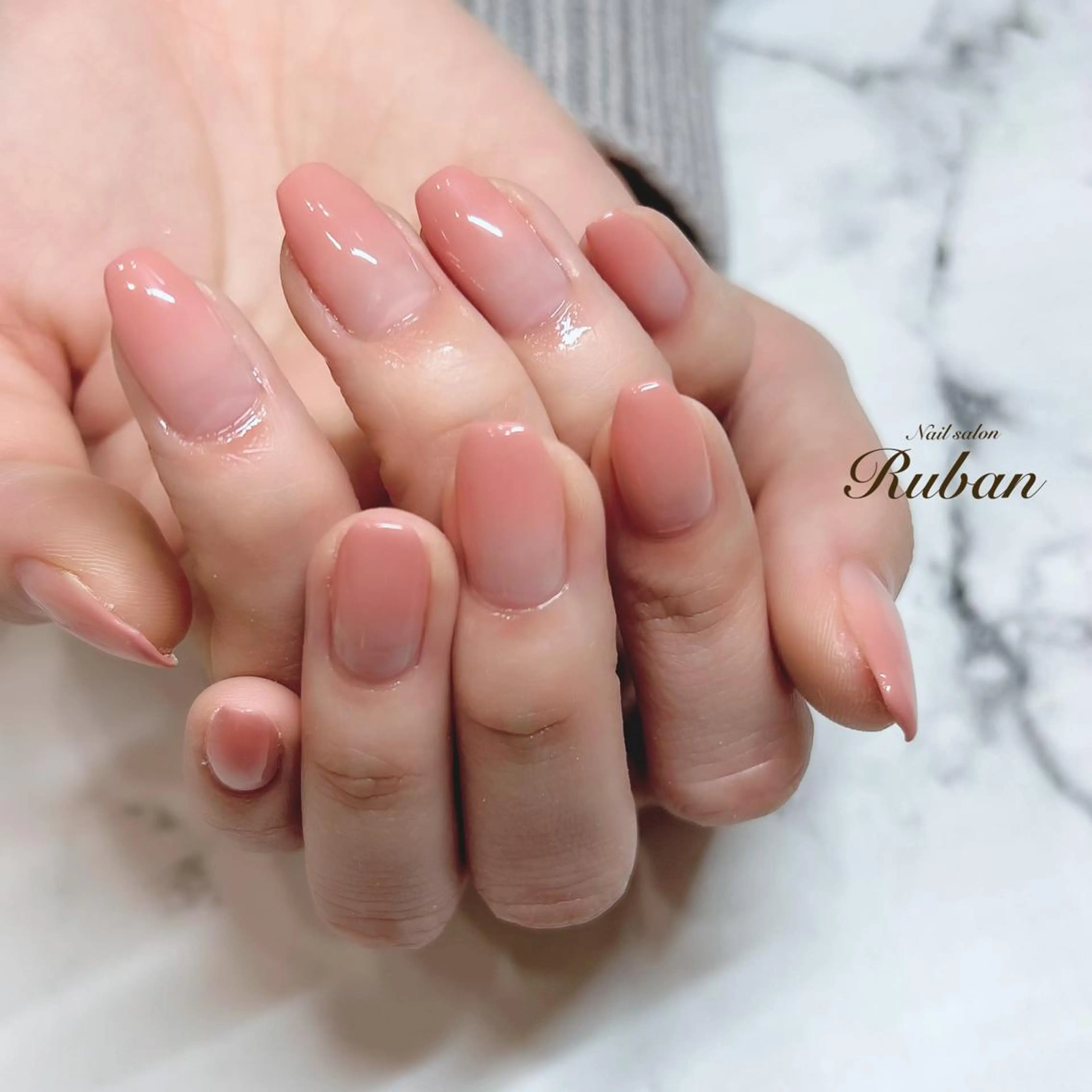ネイル グラデーション Nail salon Rubanのネイルデザイン