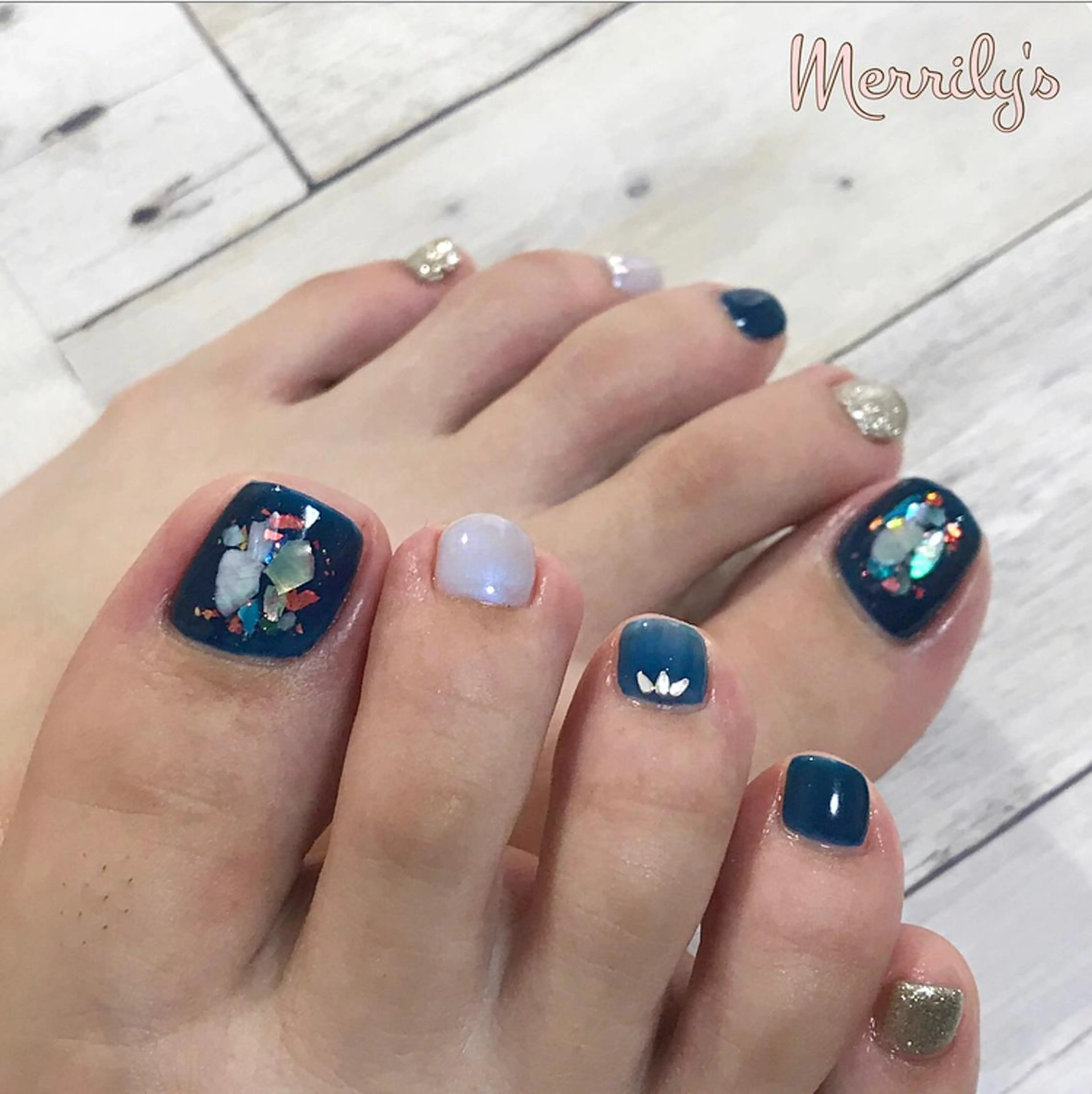 ネイル Merrily's所属・Merrily's Hagi Minaのネイルデザイン