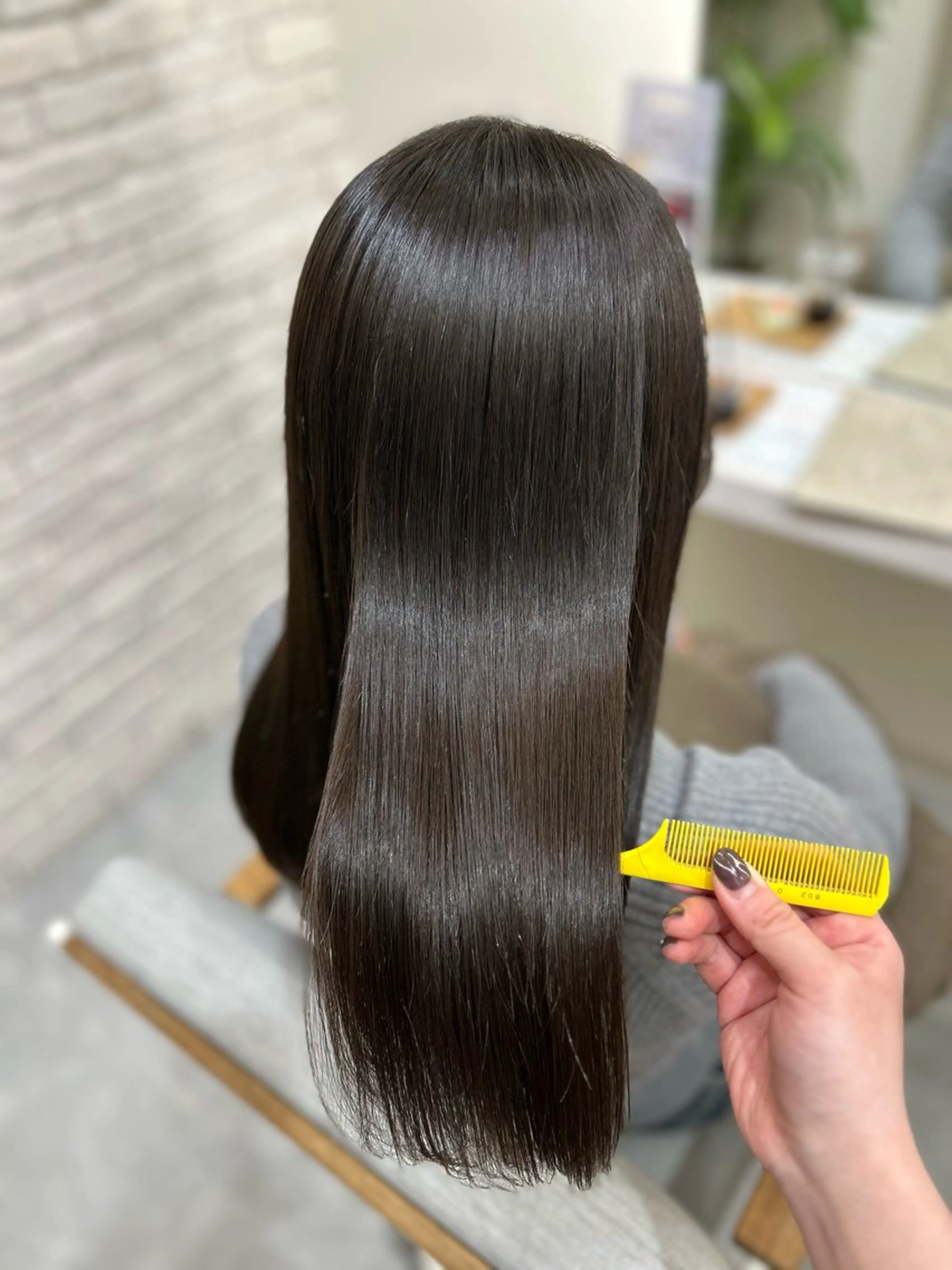 🔹minimo価格🔹質感再整カラー＋質感再整トリートメントの写真