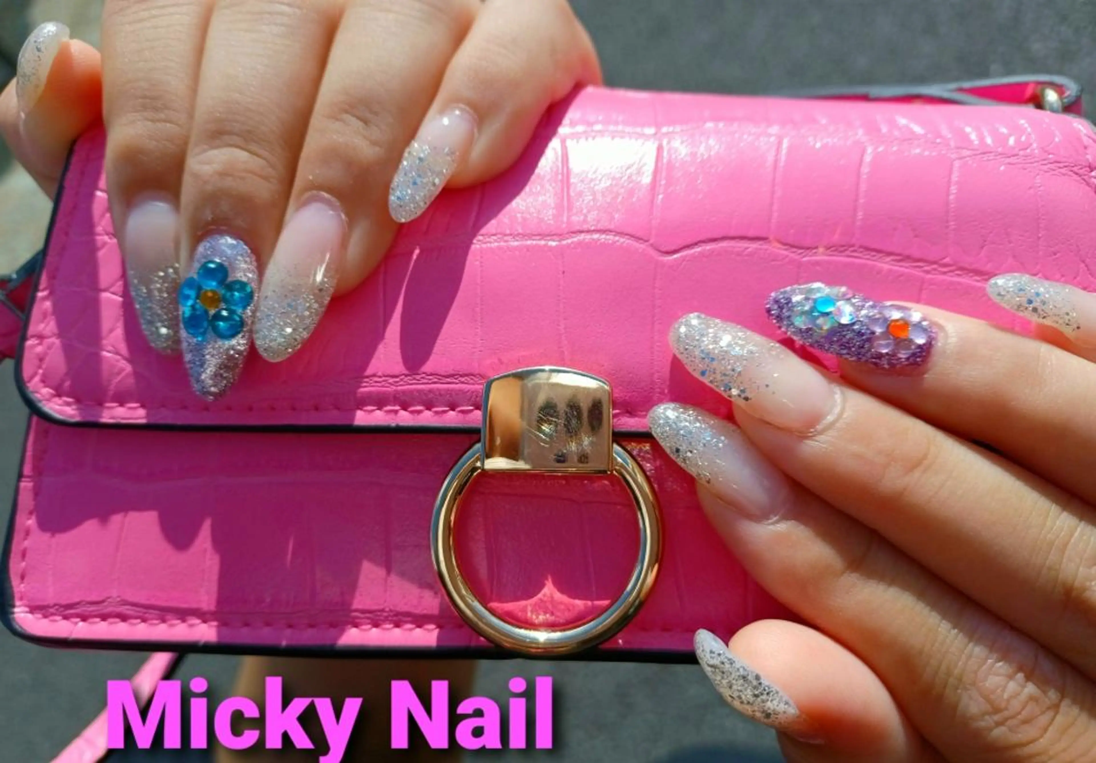 ネイル アートネイル キラキラネイル スカルプネイル Micky nail chikushinoのその他イメージ