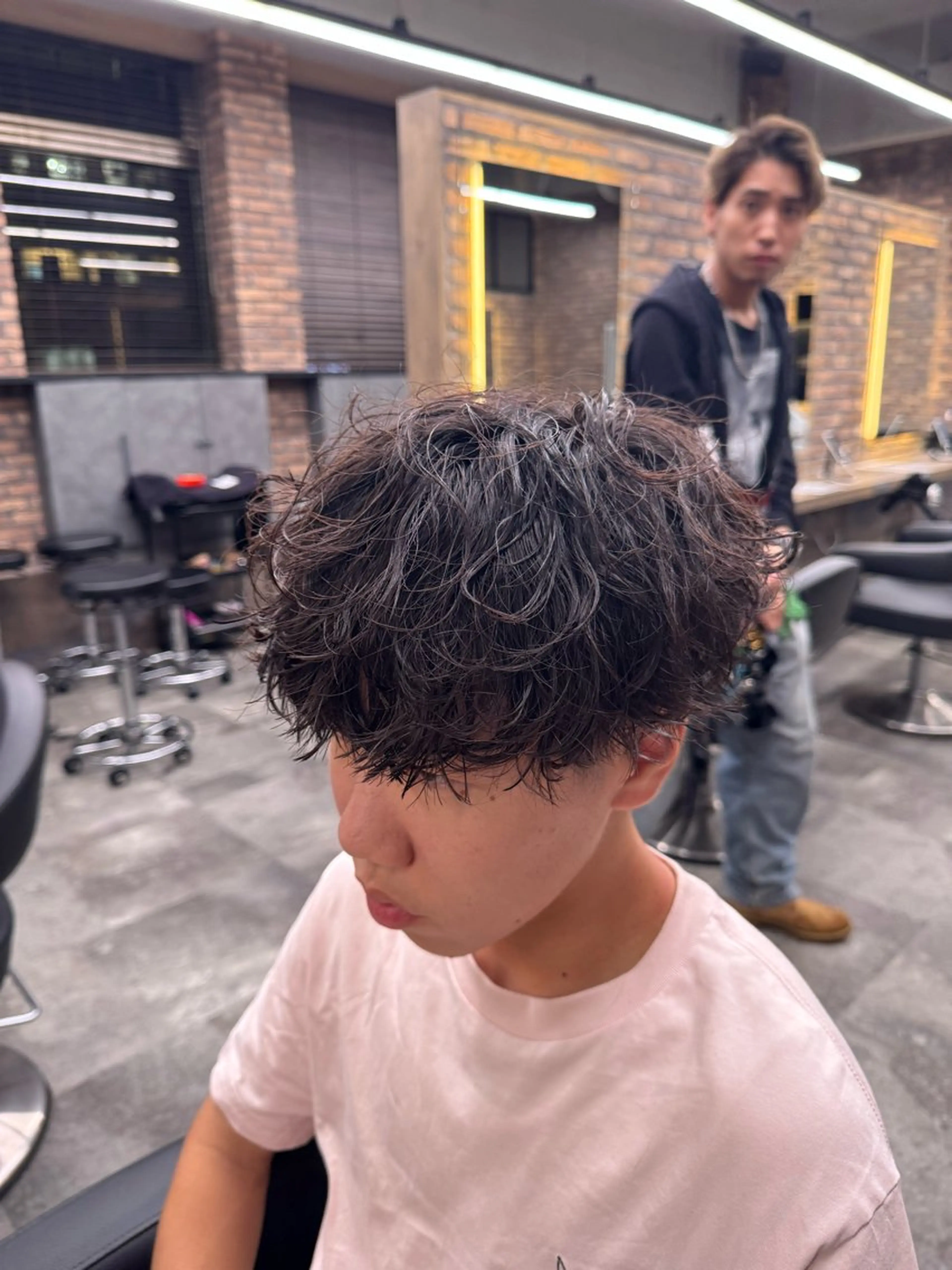 パーマ メンズ カット パーマ パーマ特化/ MANARUのヘアスタイル