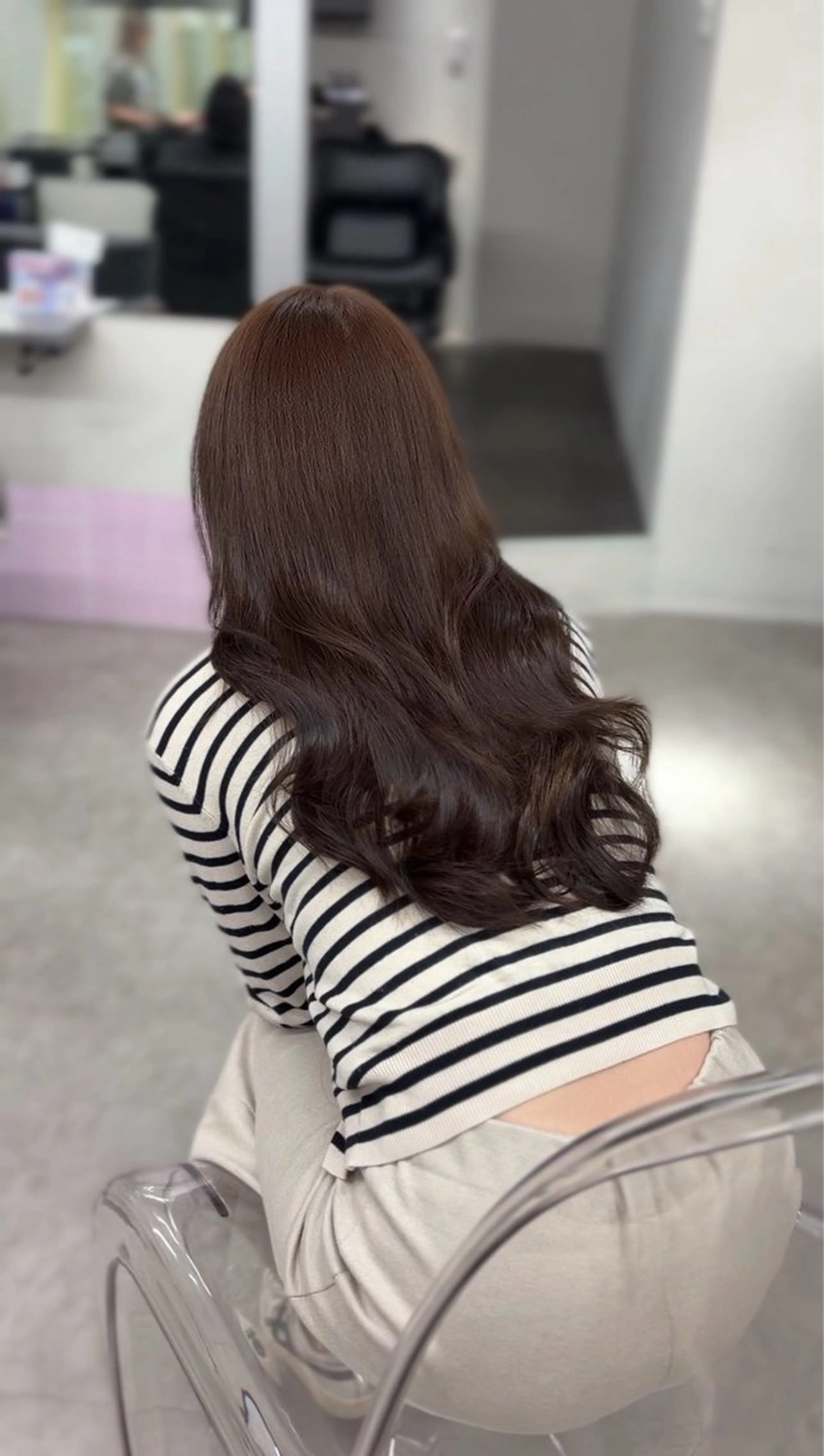 カラー 東頭 さくらのヘアスタイル