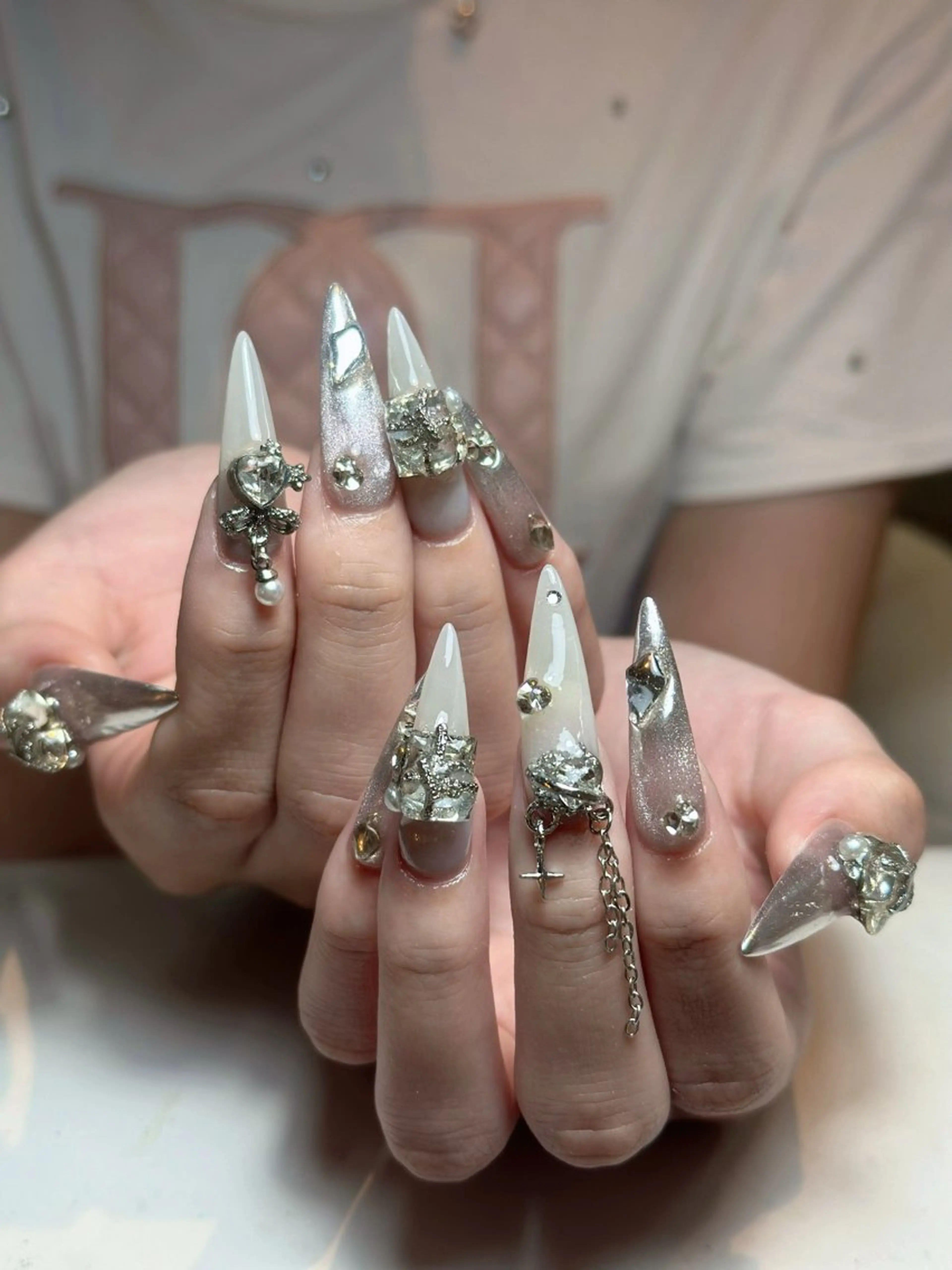 ネイル アートネイル 成人式 ジェルネイル ニュアンスネイル 夏ネイル ハンドネイル Nienail_ Luxeのネイルデザイン