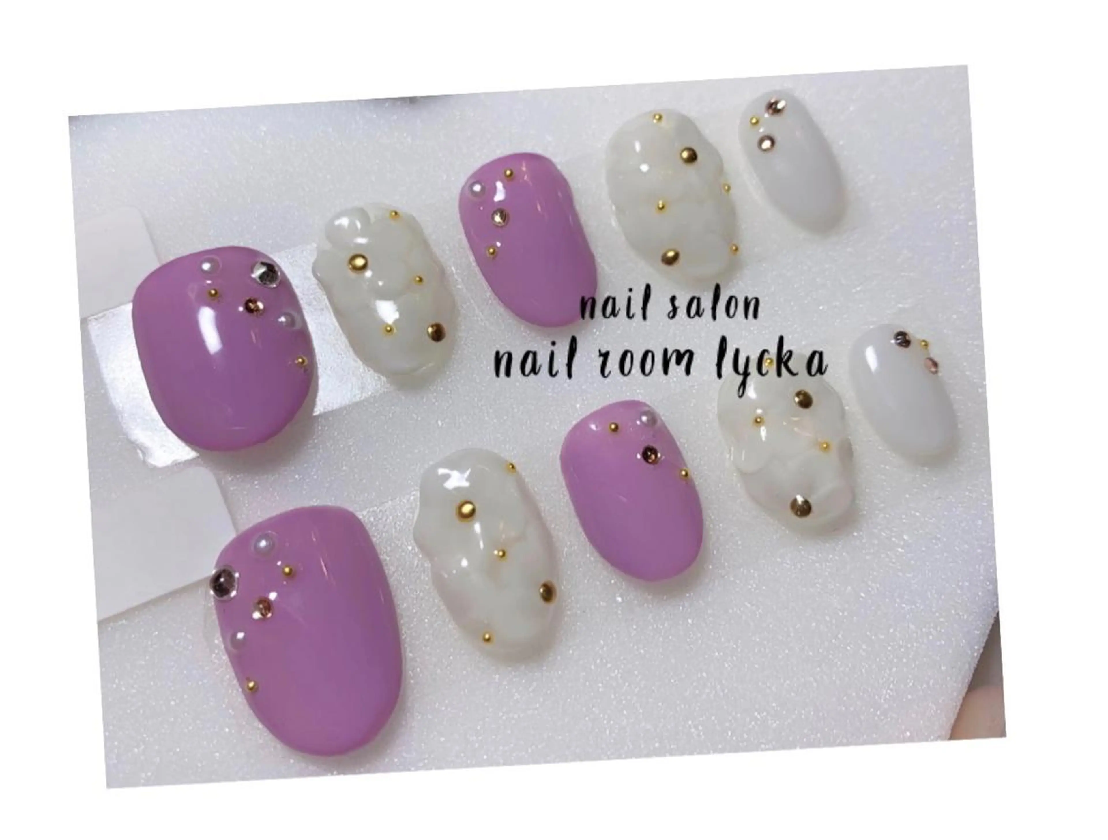 ネイル ネイルチップ ﾈｲﾙﾙｰﾑﾘｯｶ 𝐦𝐚𝐲𝐮のネイルデザイン