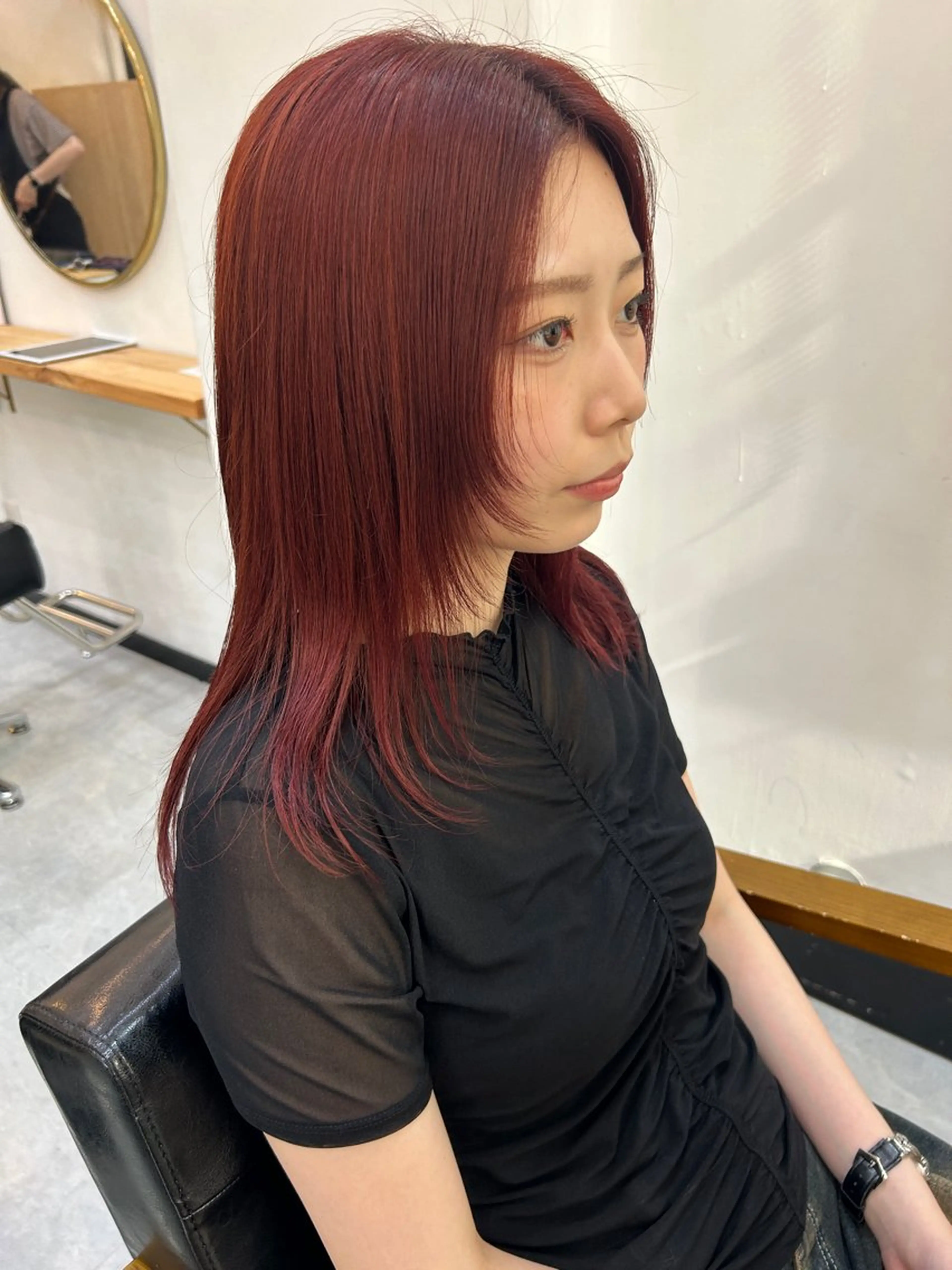 セミロング CARICIA 白木 由里加/新栄のヘアスタイル