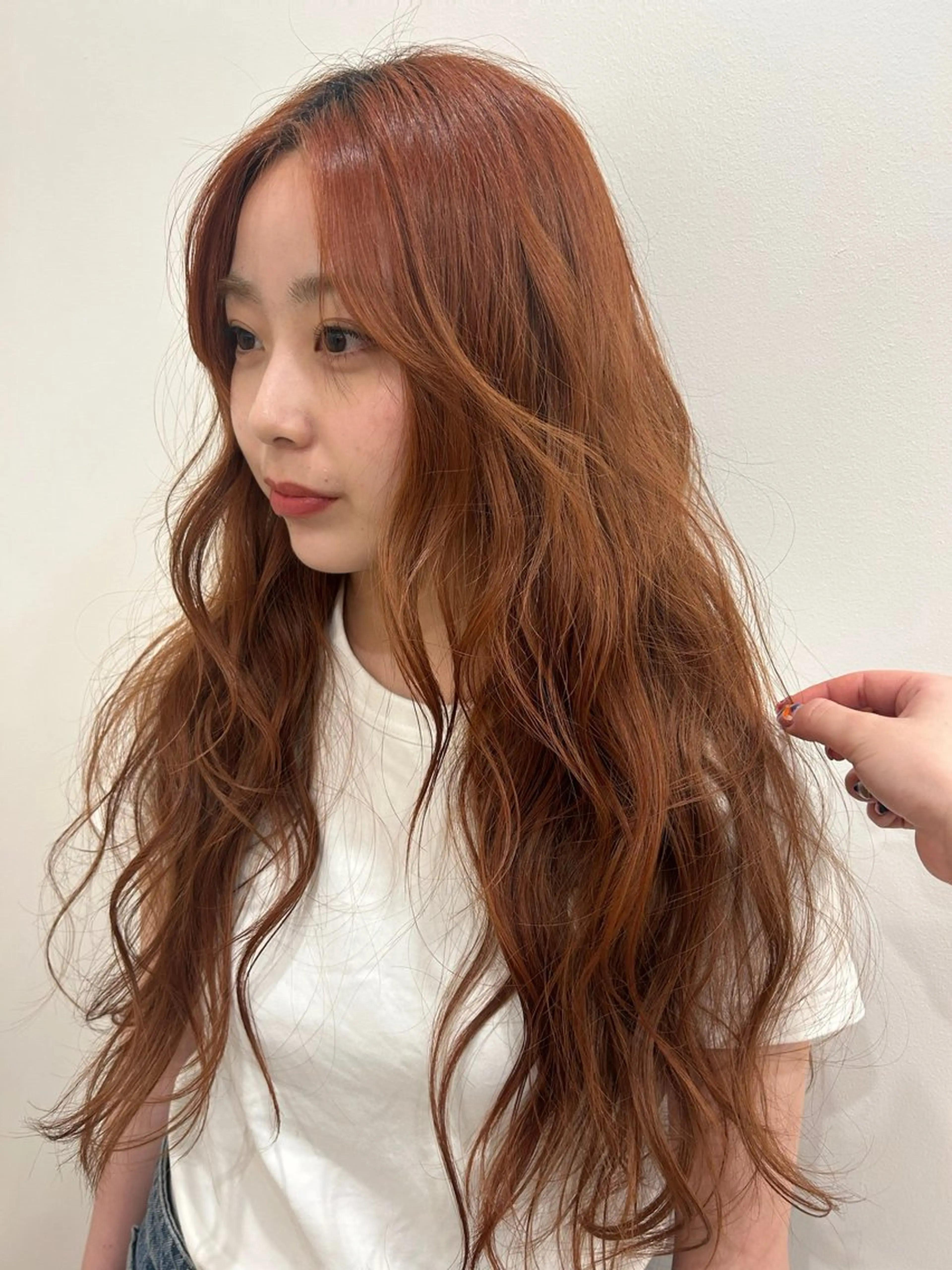 ロング ヘアカラー hair&eye🎀 /momoKaのヘアスタイル