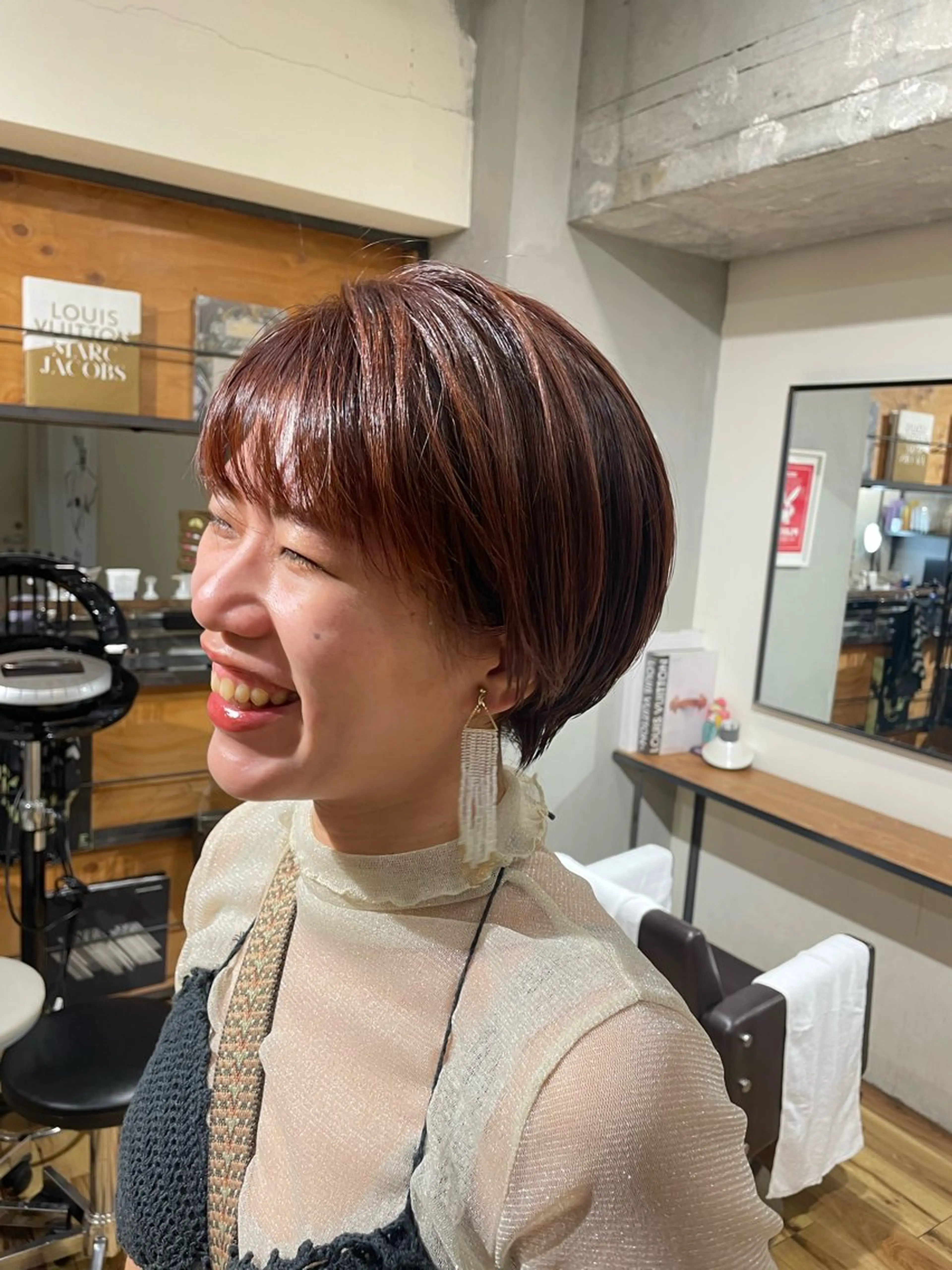ショート 似合わせカット ショートヘア 海外ヘア🇺🇸✨ 恵比寿　MIYUKIのヘアスタイル