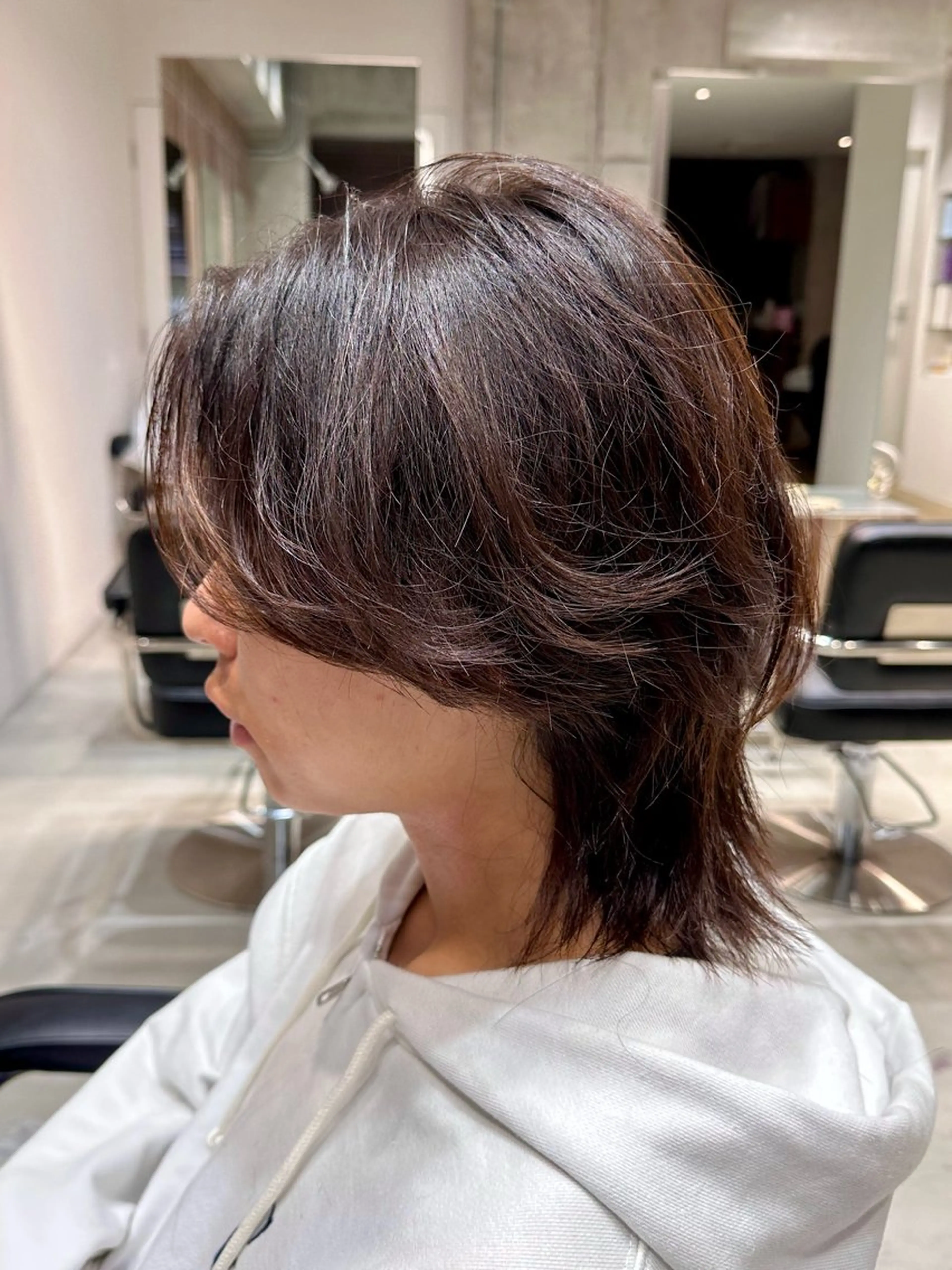 ミディアム パーマ メンズ カット パーマ 横浜/メンズ特化/ Farbe/田中颯斗のヘアスタイル