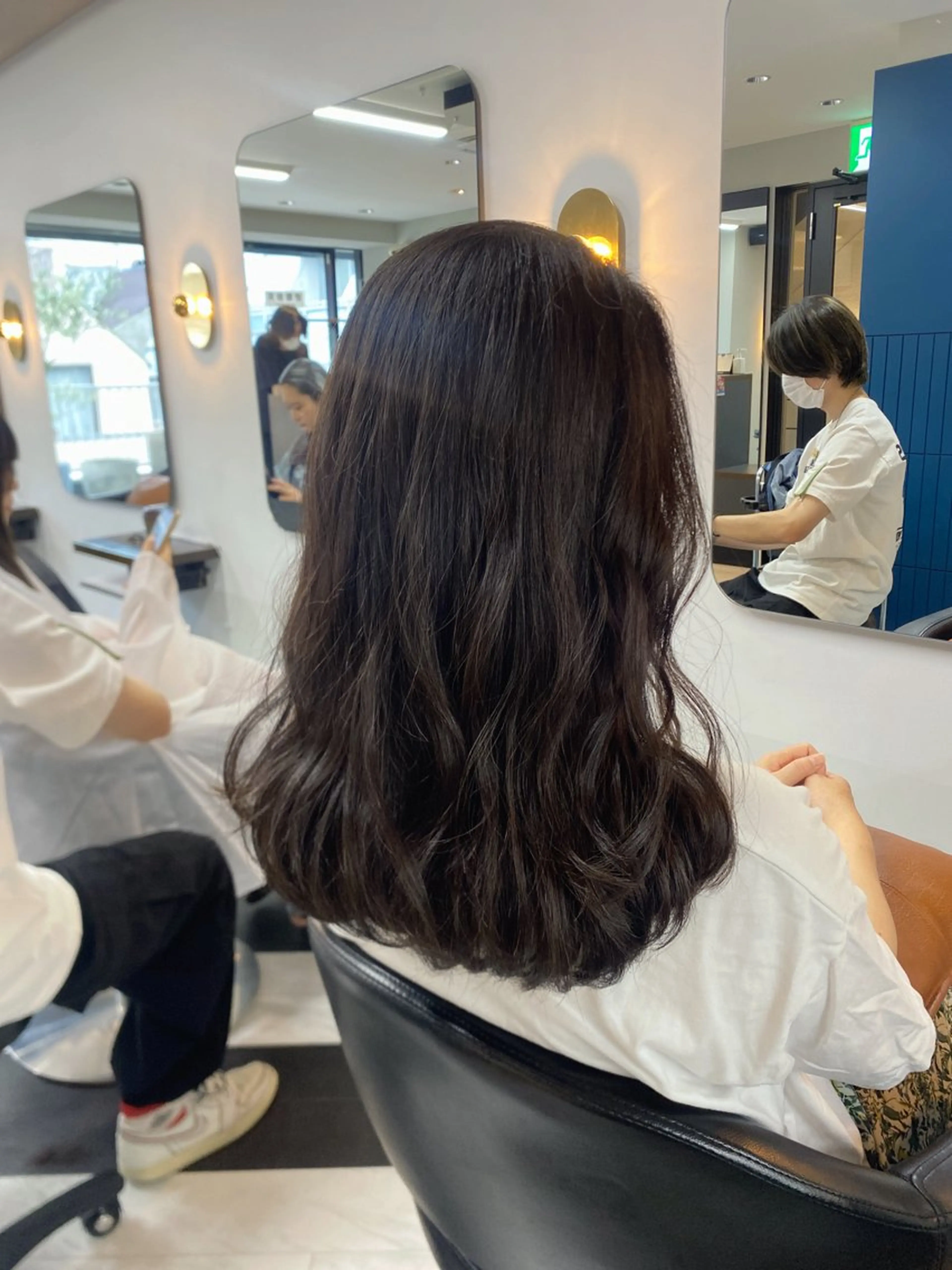 セミロング 🦄艶髪育毛🌟毛髪 診断/セット/駒井のヘアスタイル