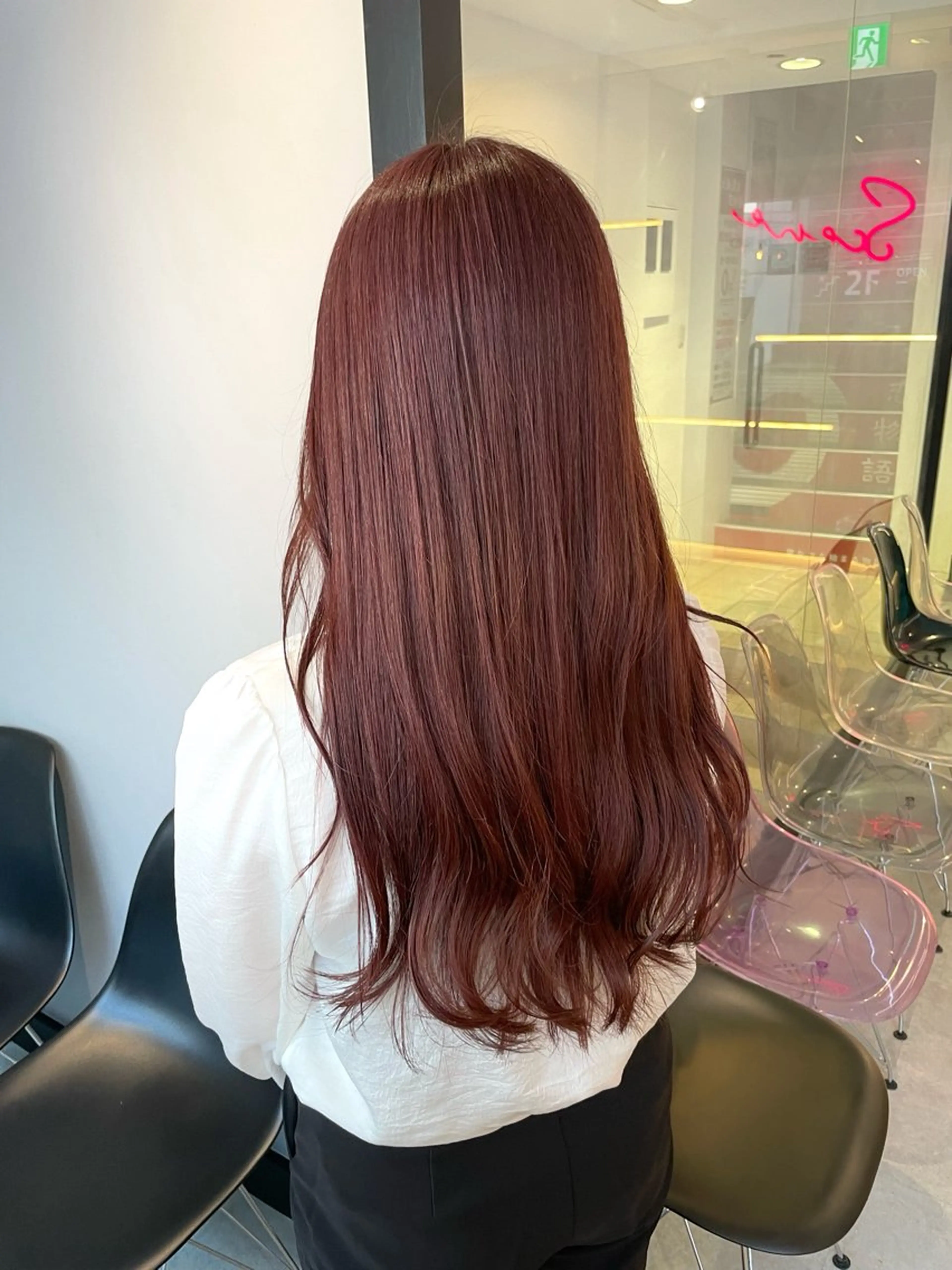 カラー カット トリートメント 🎀西川芽依/ 暖色カラー🎀のヘアスタイル