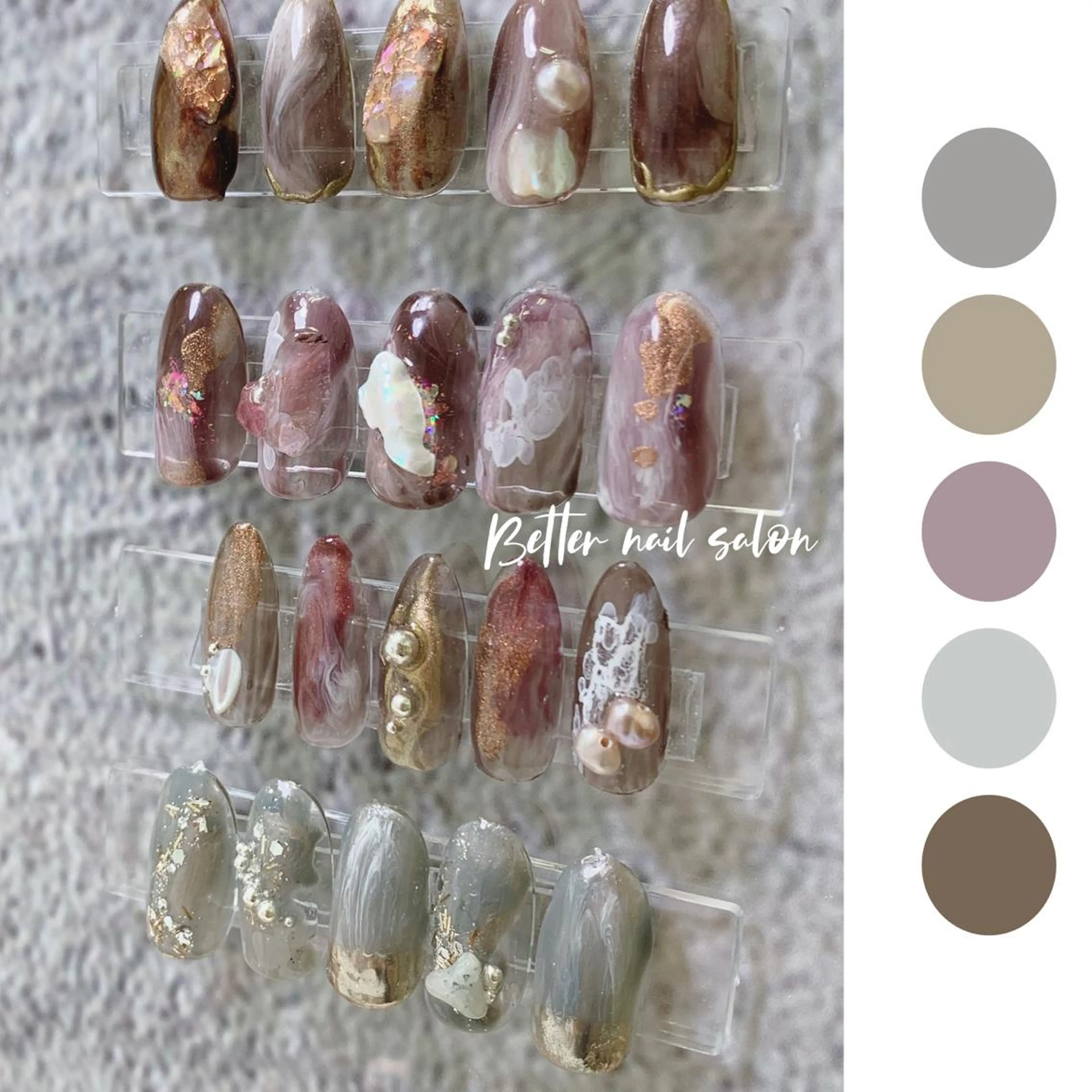 カラー ネイル musee art所属・Musee art 亀戸店のネイルデザイン