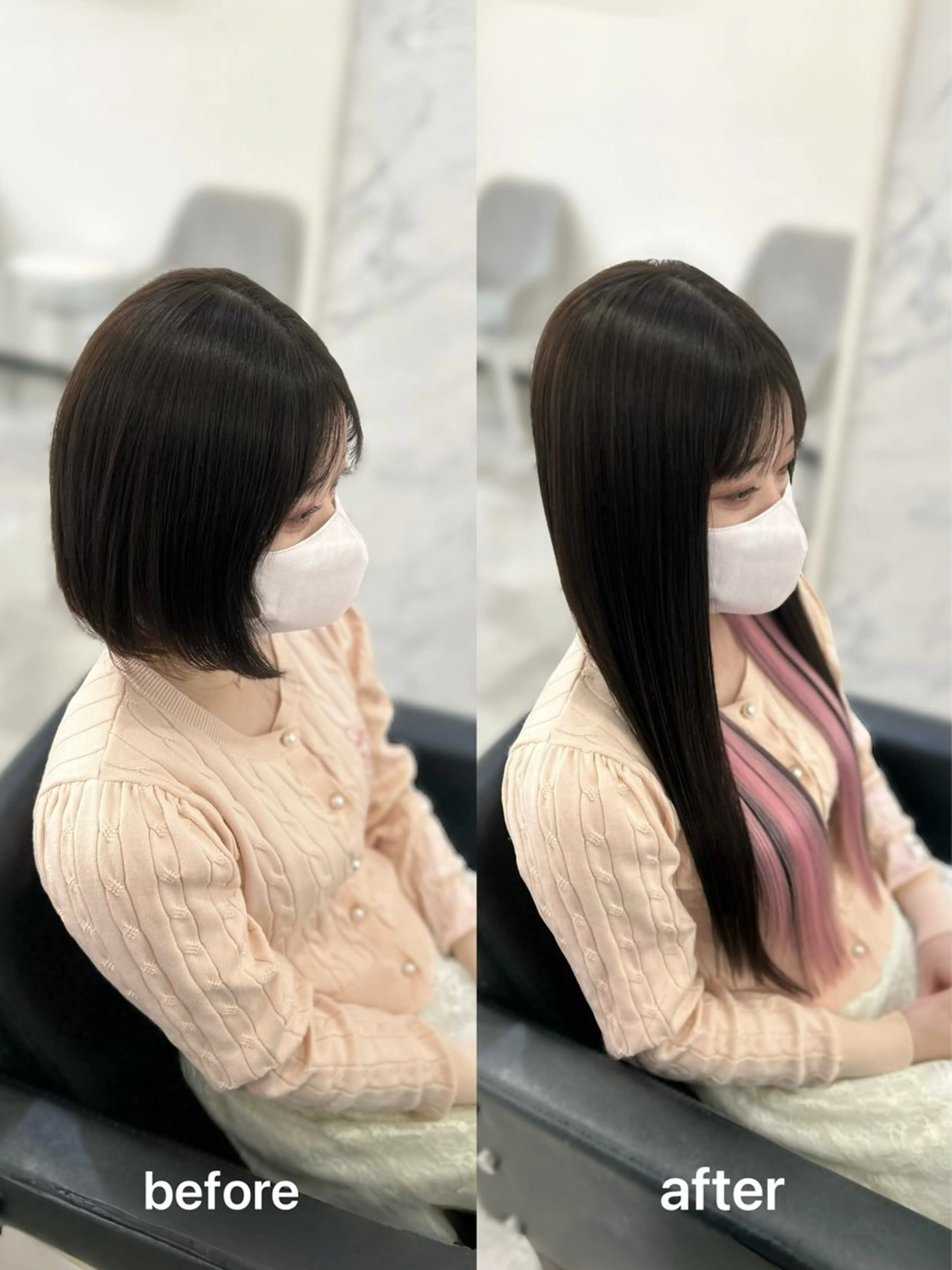 ロング エクステ 🩵ララモアナ nazu🩵のヘアスタイル