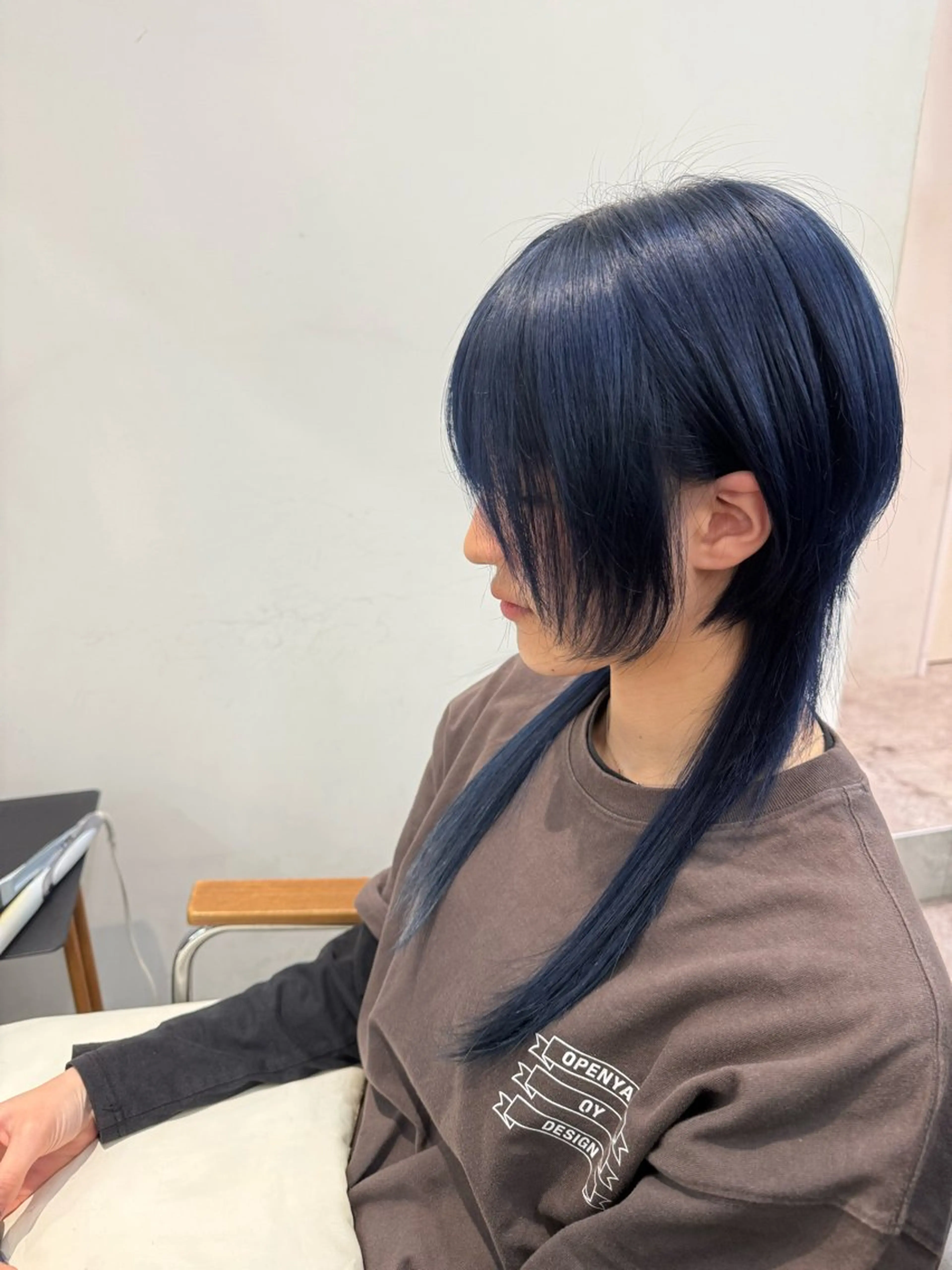 ロング カラー シルバー ヘアカラー yuzuhq 🌹のヘアスタイル