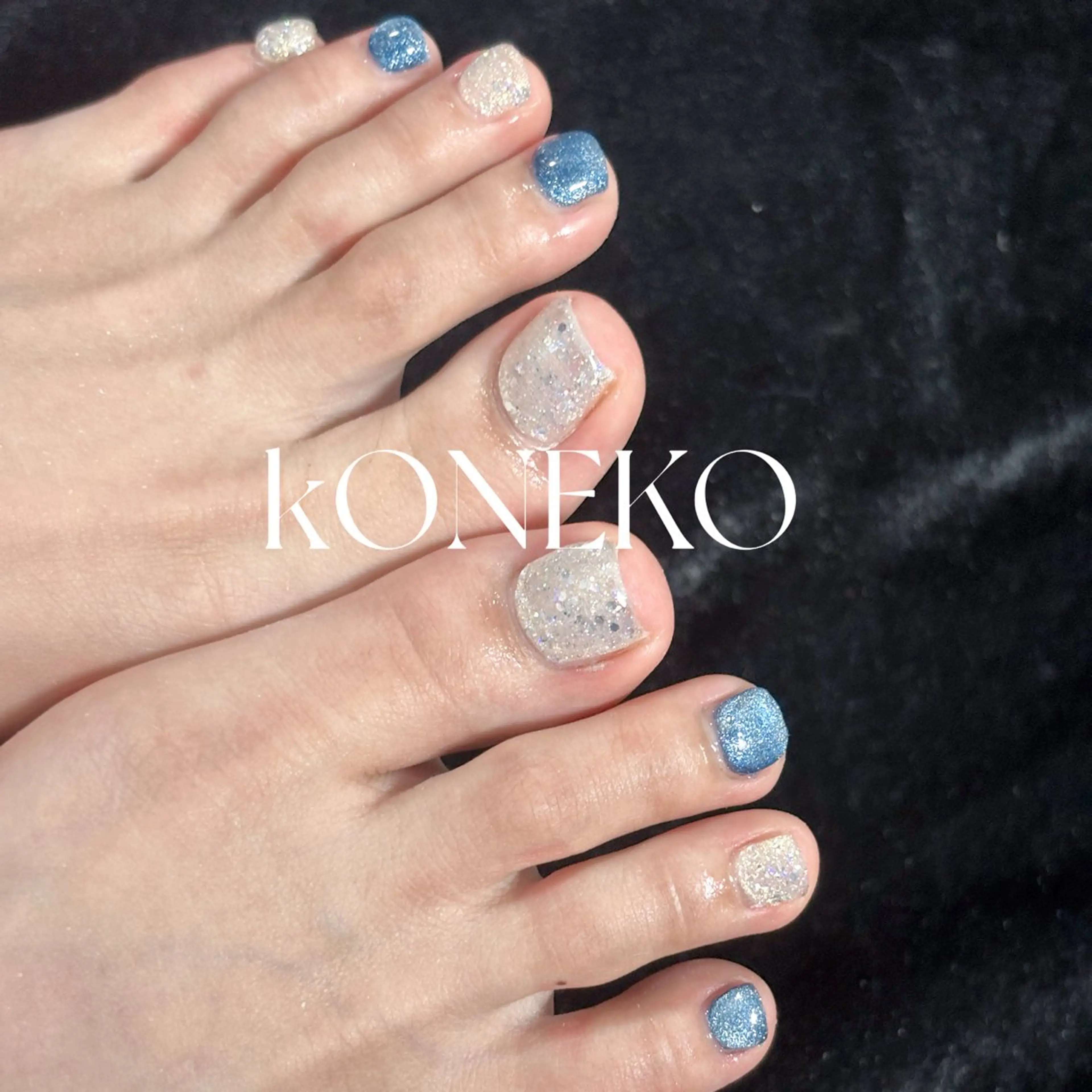 ネイル フットネイル コネコ ネイルサロンのネイルデザイン