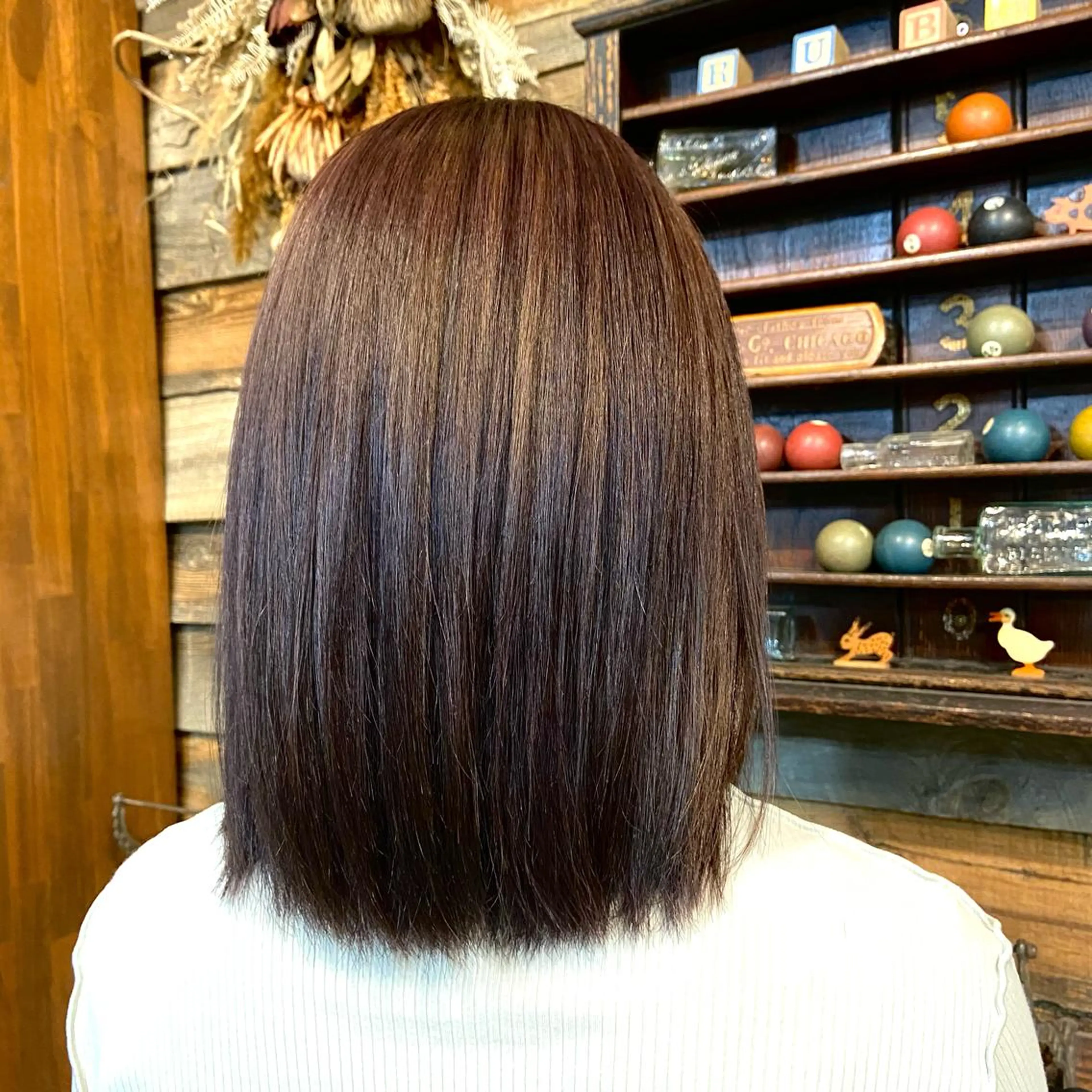 ミディアム カラー ヘアカラー 川崎 かなでのヘアスタイル