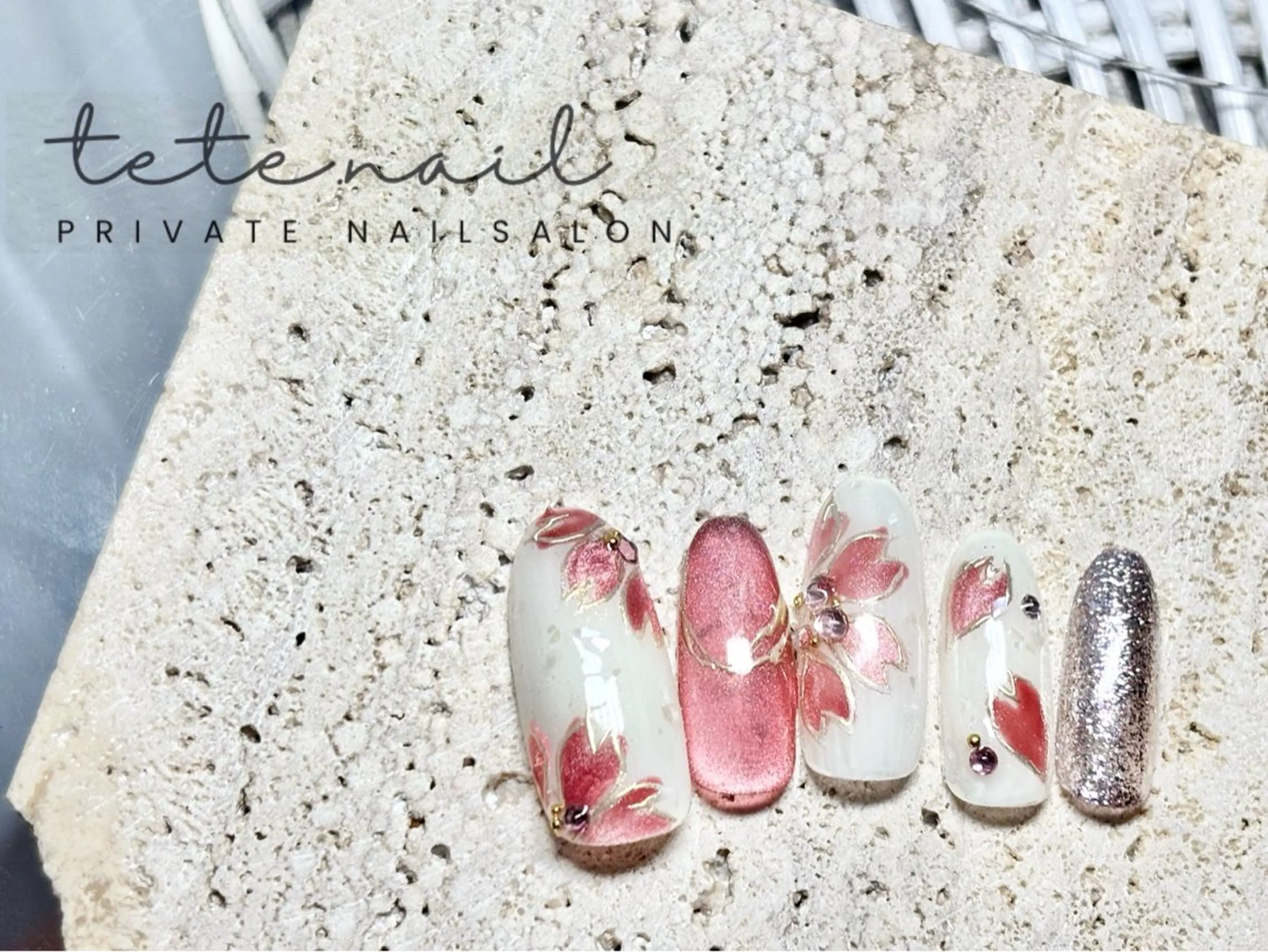 ネイル ハンドネイル tete. nailのネイルデザイン