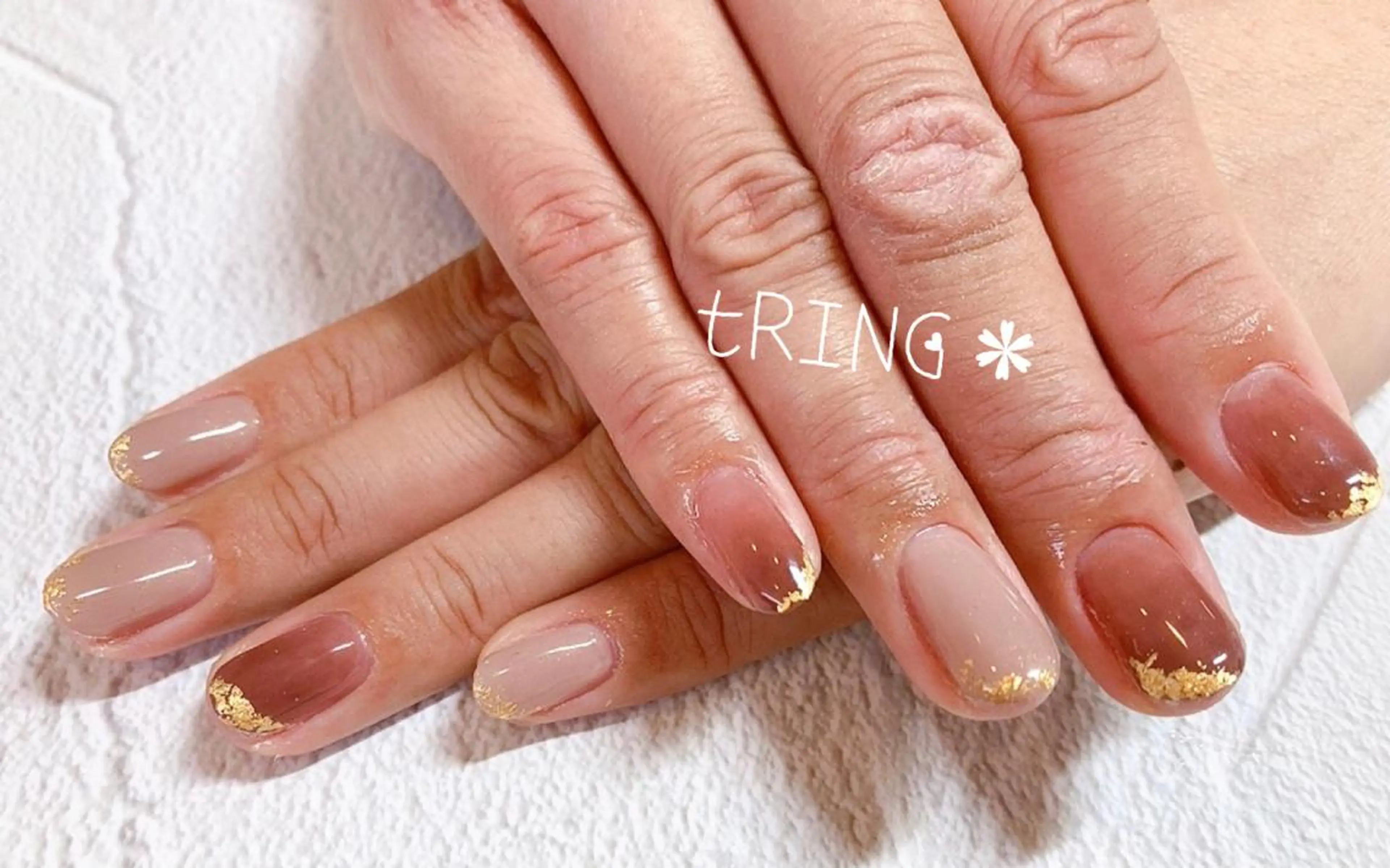 ネイル ハンドネイル tRING* しいの木台のネイルデザイン