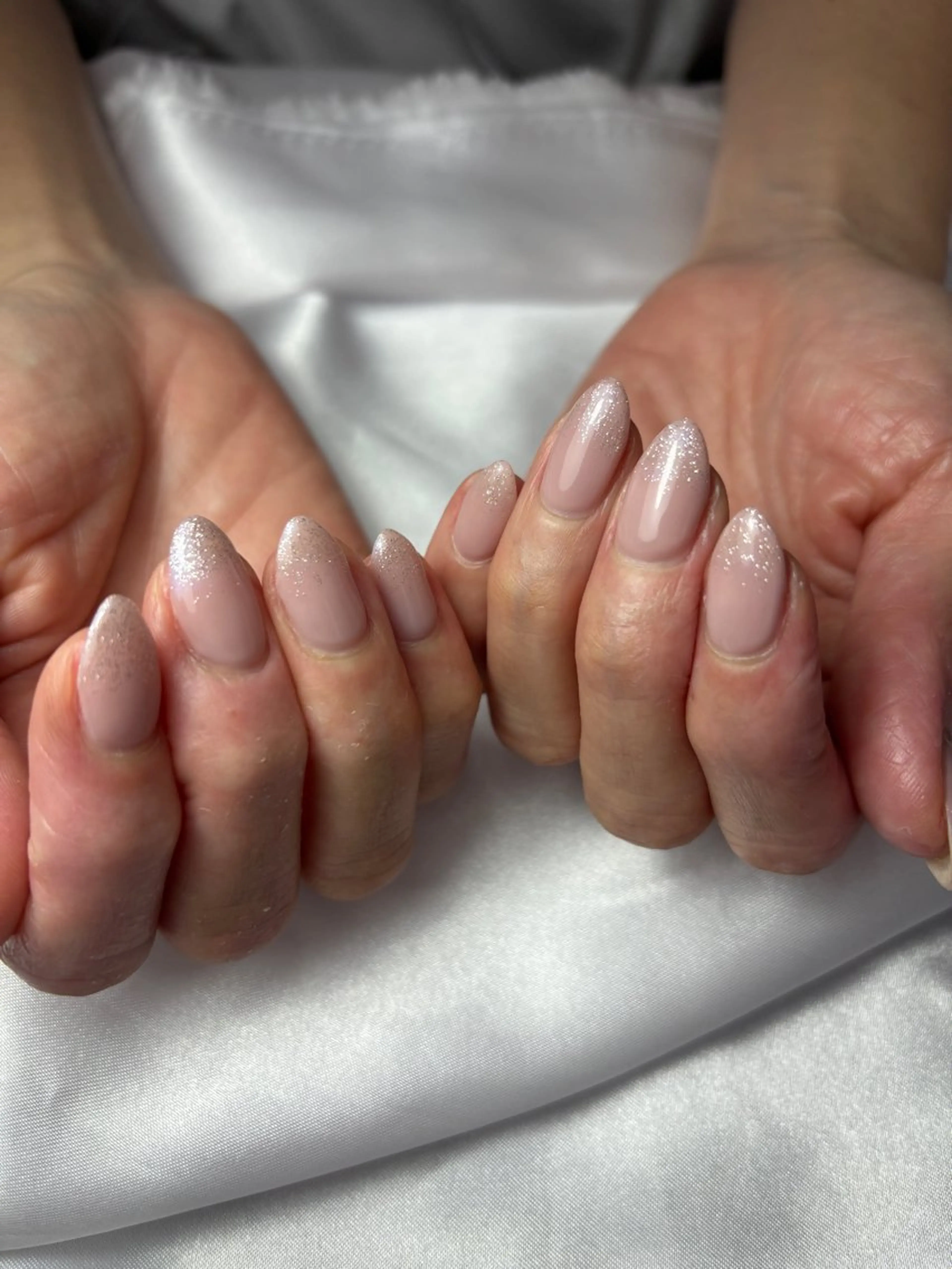 ネイル グラデーション ラメ(グリッター) ラメグラデーション ハンドネイル nail salon toki.のネイルデザイン