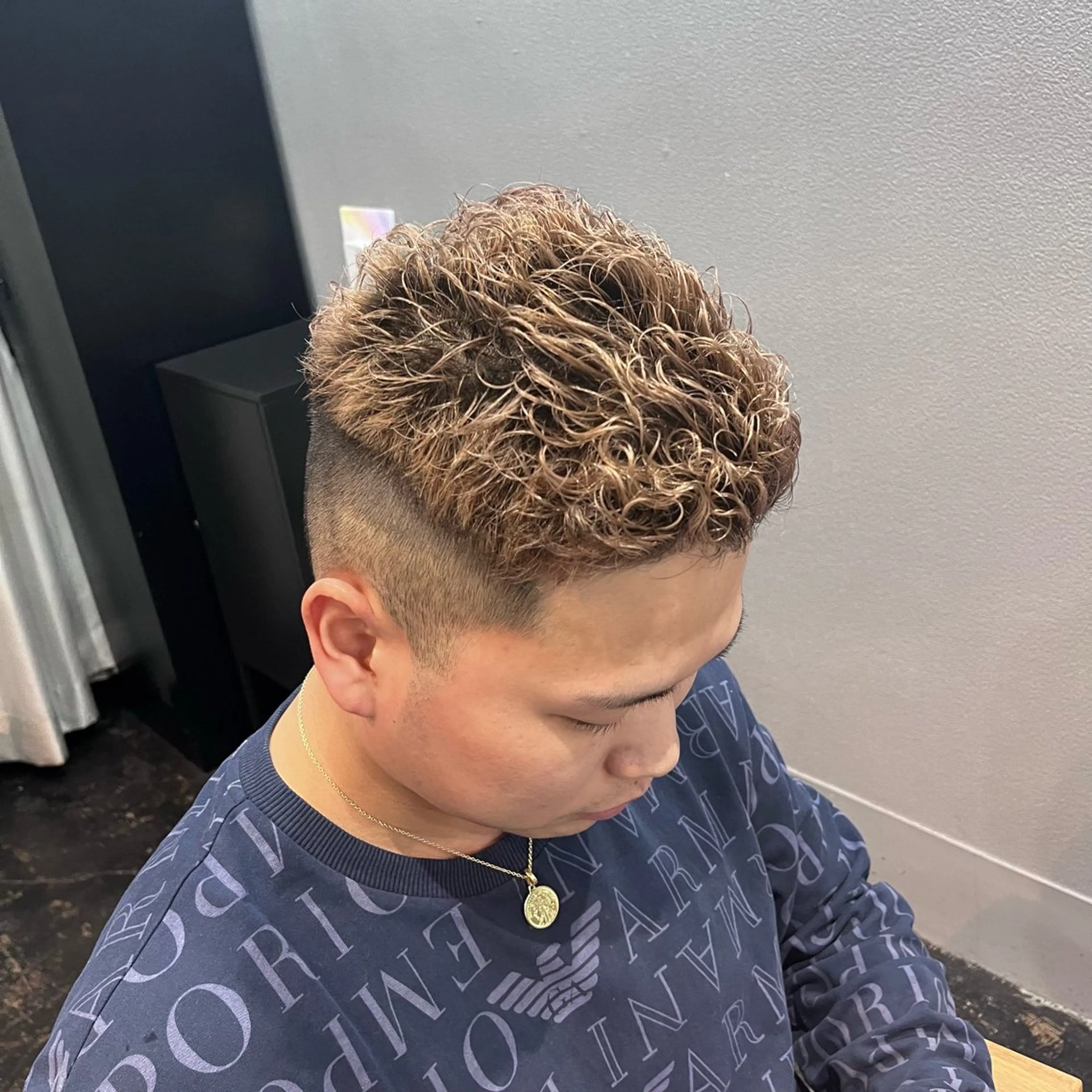 カラー デザインカラー メッシュ ヘアカラー トリートメント 透明感カラー/パーマ 🌀アオノのヘアスタイル