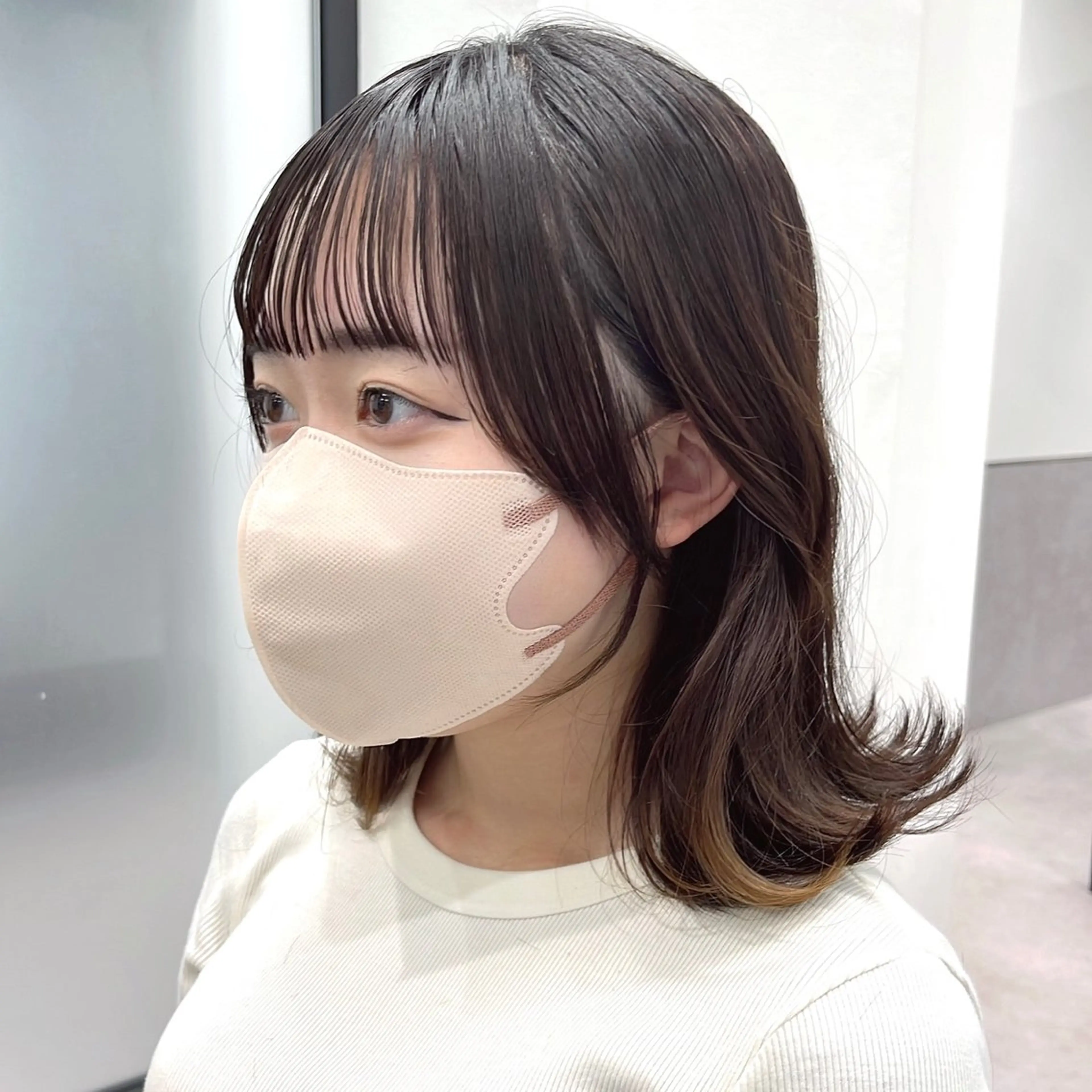 ロング カラー ヘアアレンジ カット ヘアセット レイヤーカット/ 田中 しょうのヘアスタイル