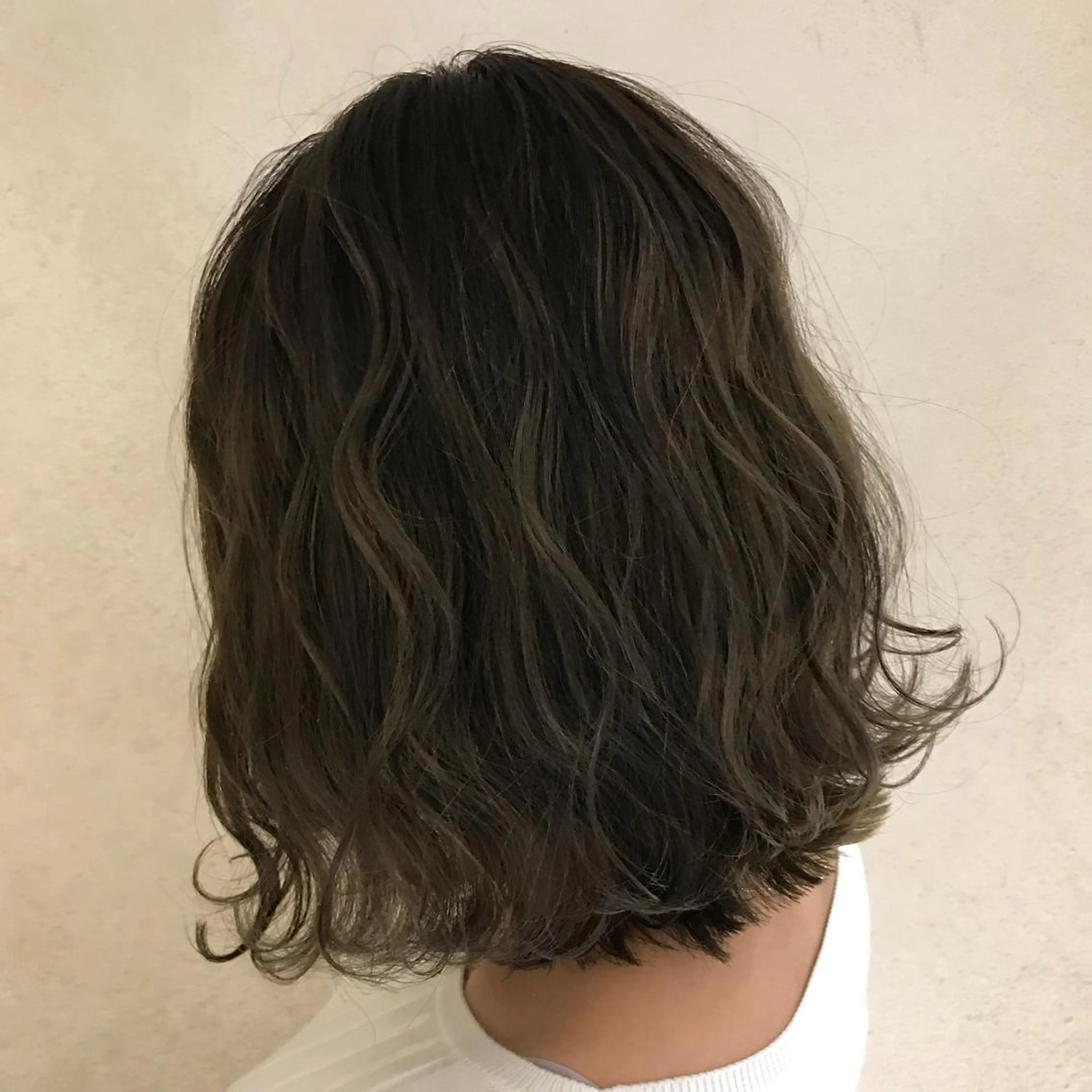 ミディアム 福原 優介のヘアスタイル