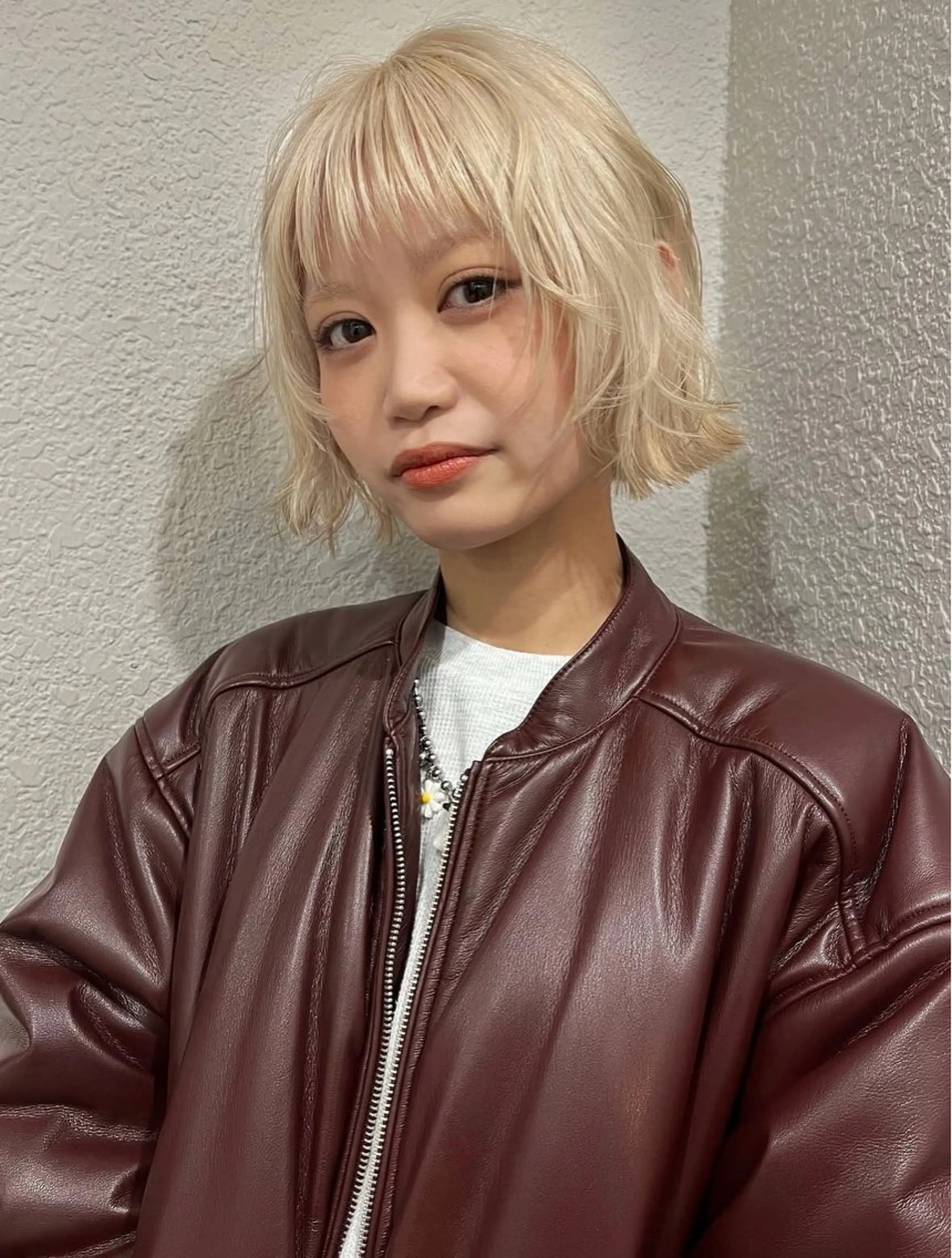 ショート カラー 透明感カラー ボブ 髪質改善 似合わせカット カット alu/心斎橋大阪 ボブ/ブリーチなしのヘアスタイル