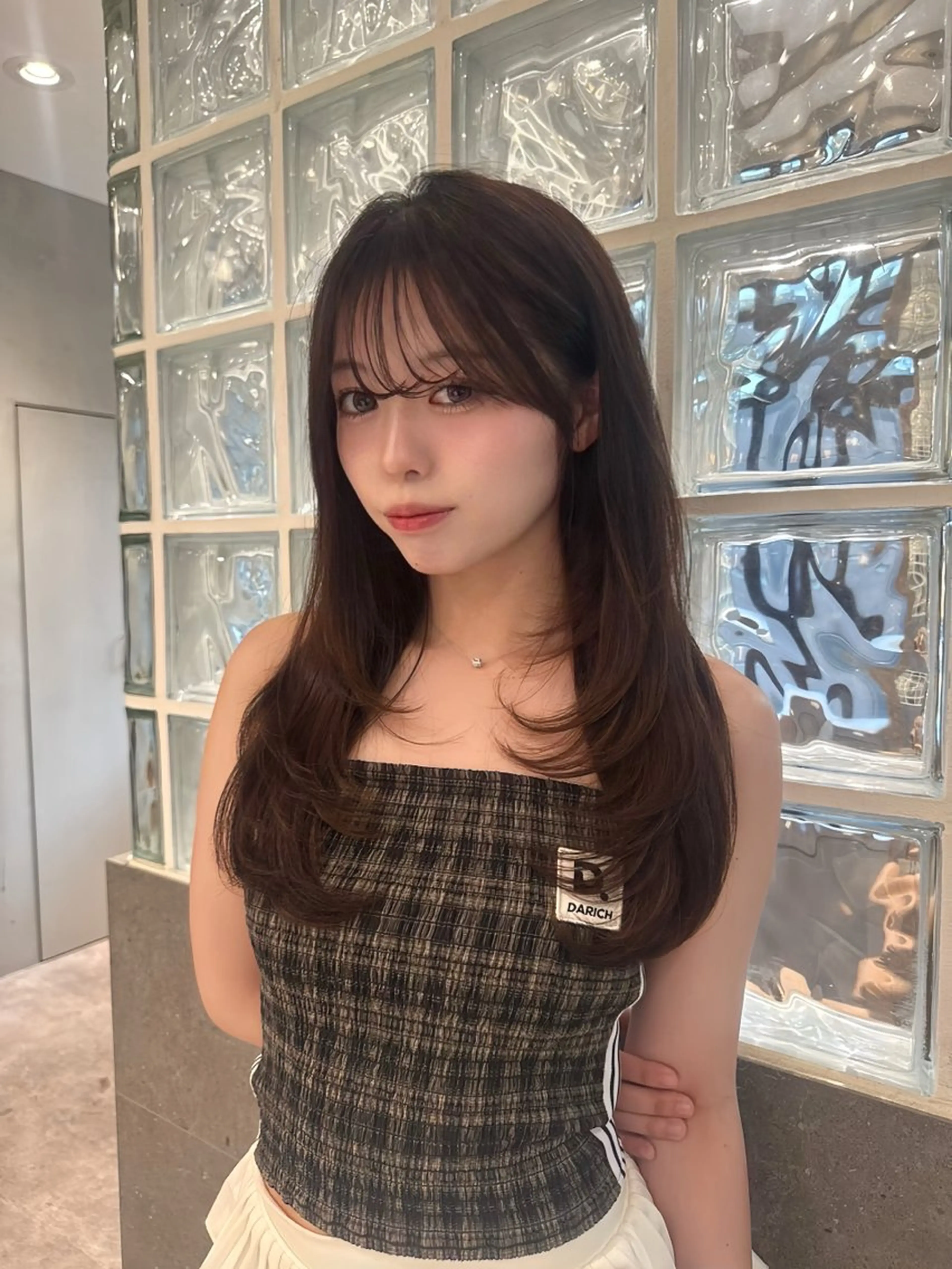 ロング ヘアカラー トリートメント Ma chérie by lond金山所属・艶カラー/ ブリーチ/縮毛/愛理のヘアスタイル