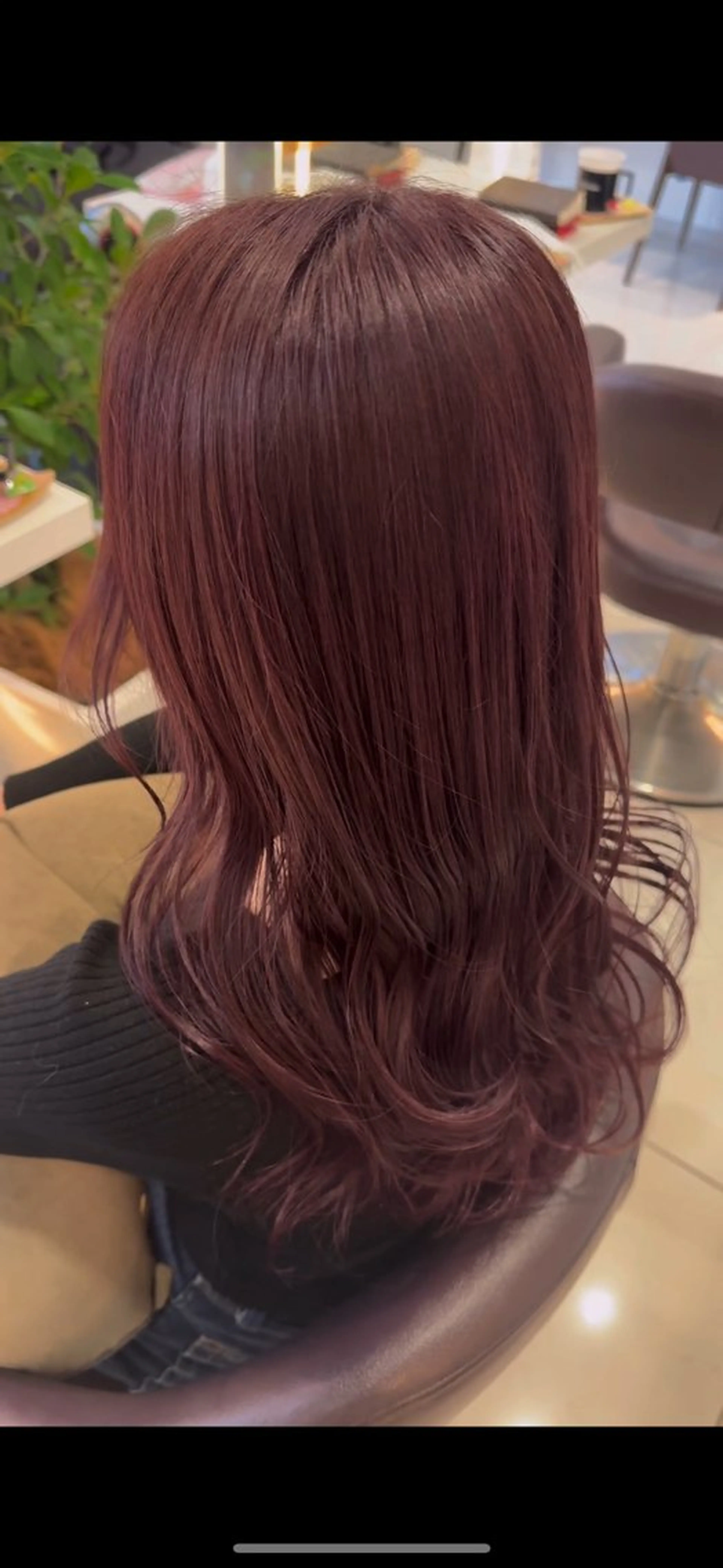 ロング カラー 暖色カラー/ブリーチ /ボブ/本間陽南のヘアスタイル