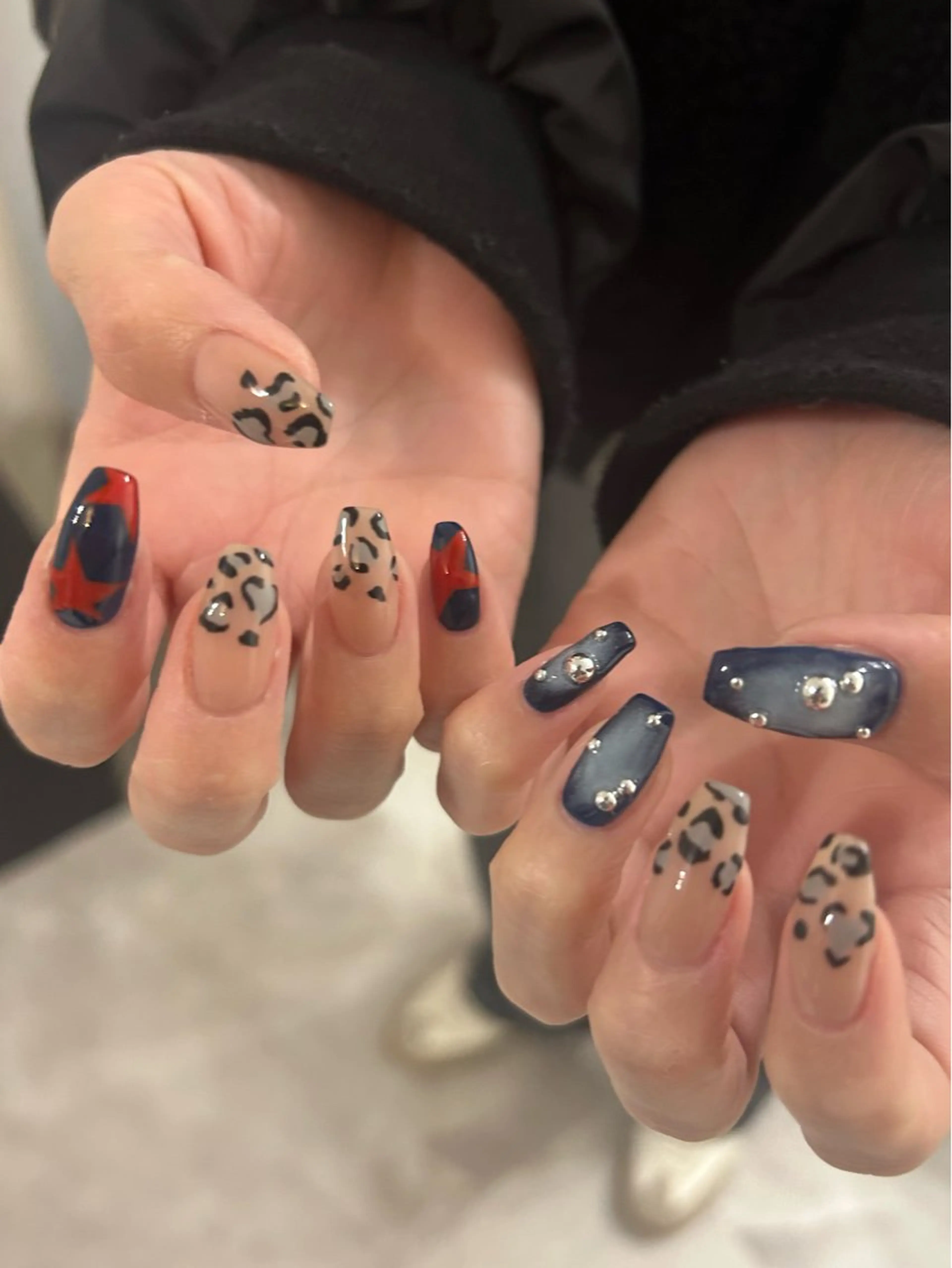 ネイル ハンドネイル nailsalon Belle KUMAのネイルデザイン