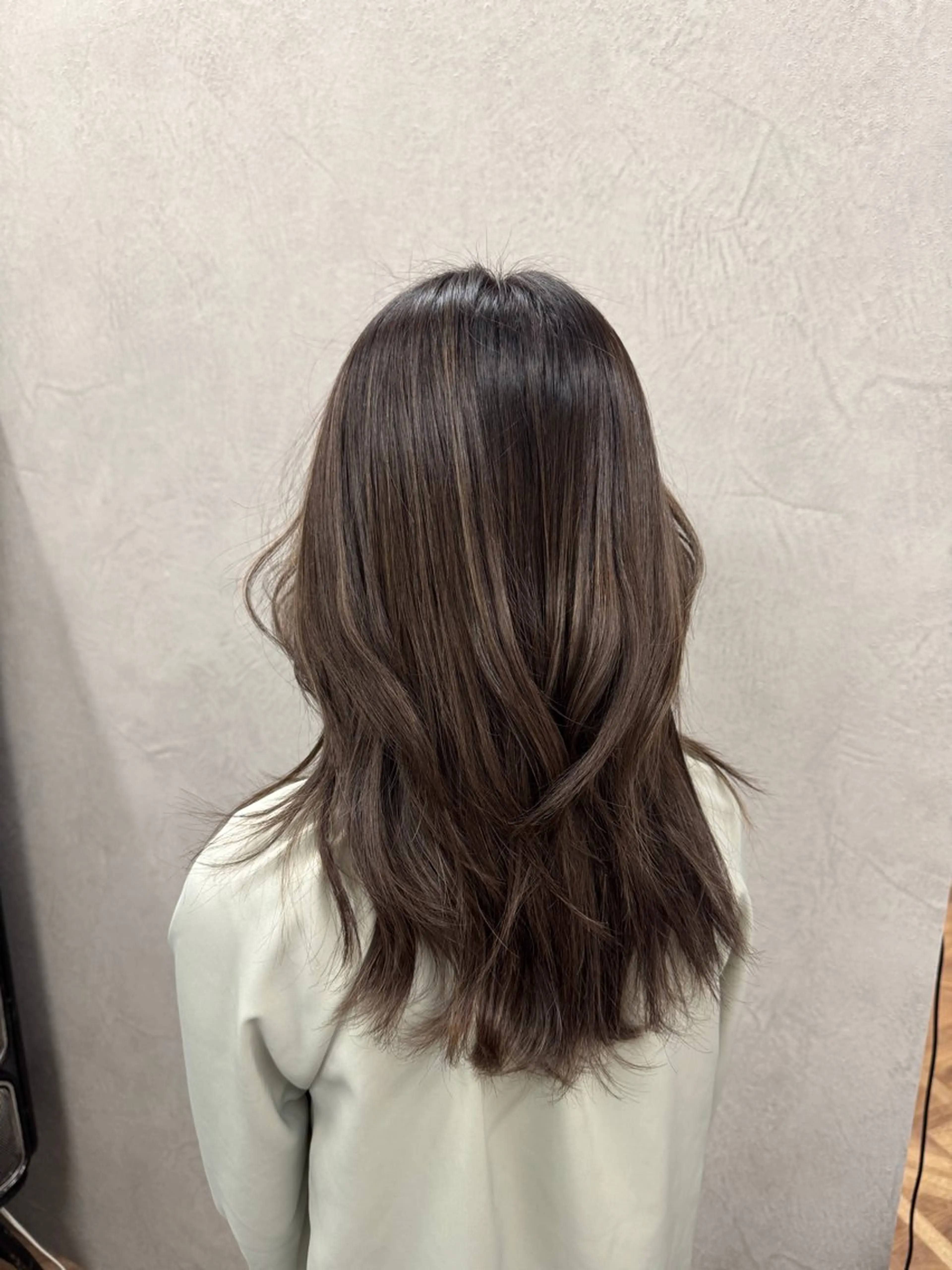 ミディアム ハイライト 福井市/小顔カット /アレンジ◎/水野のヘアスタイル