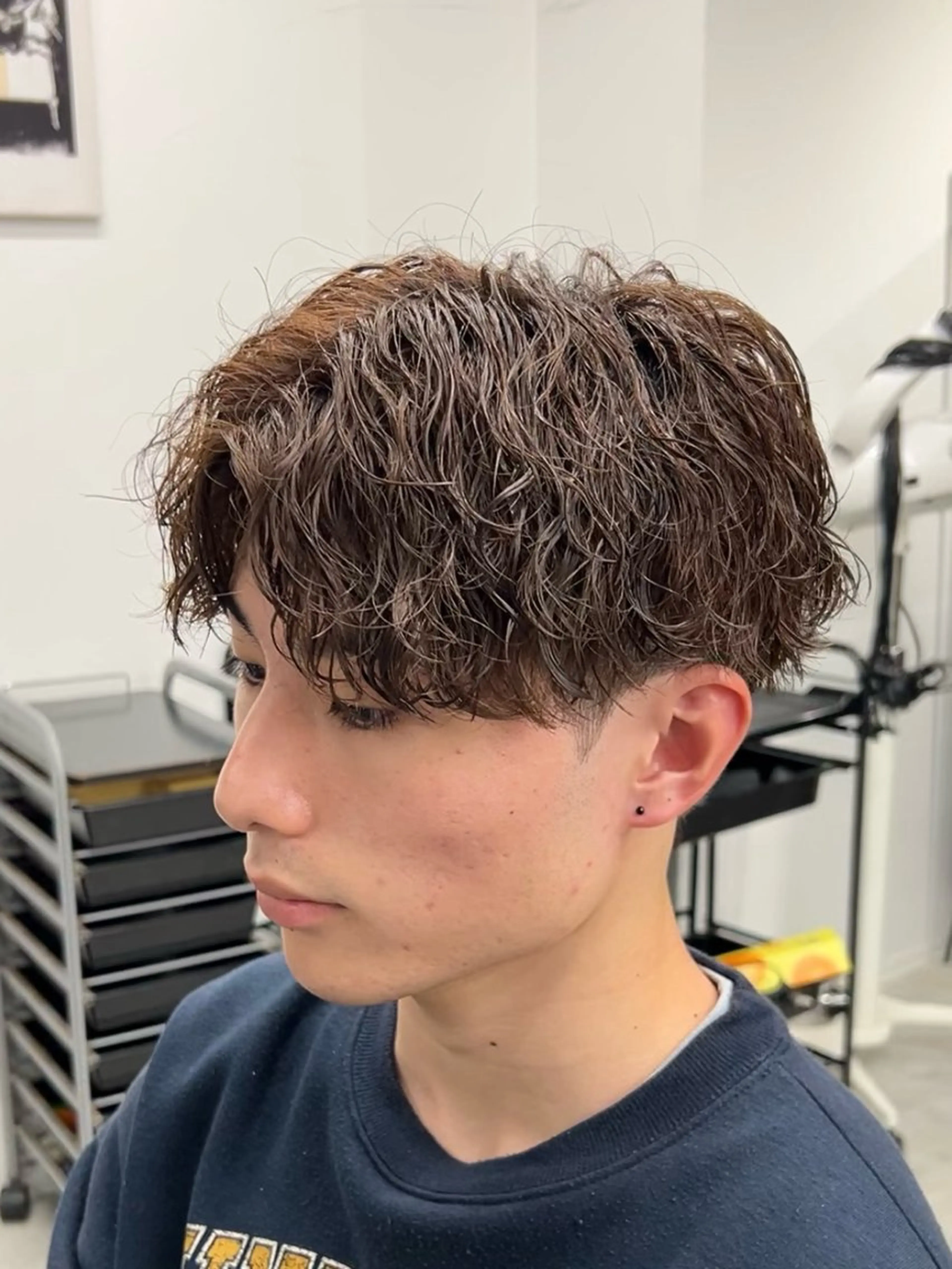 【平日限定クーポン！】メンズカット+各種パーマの写真