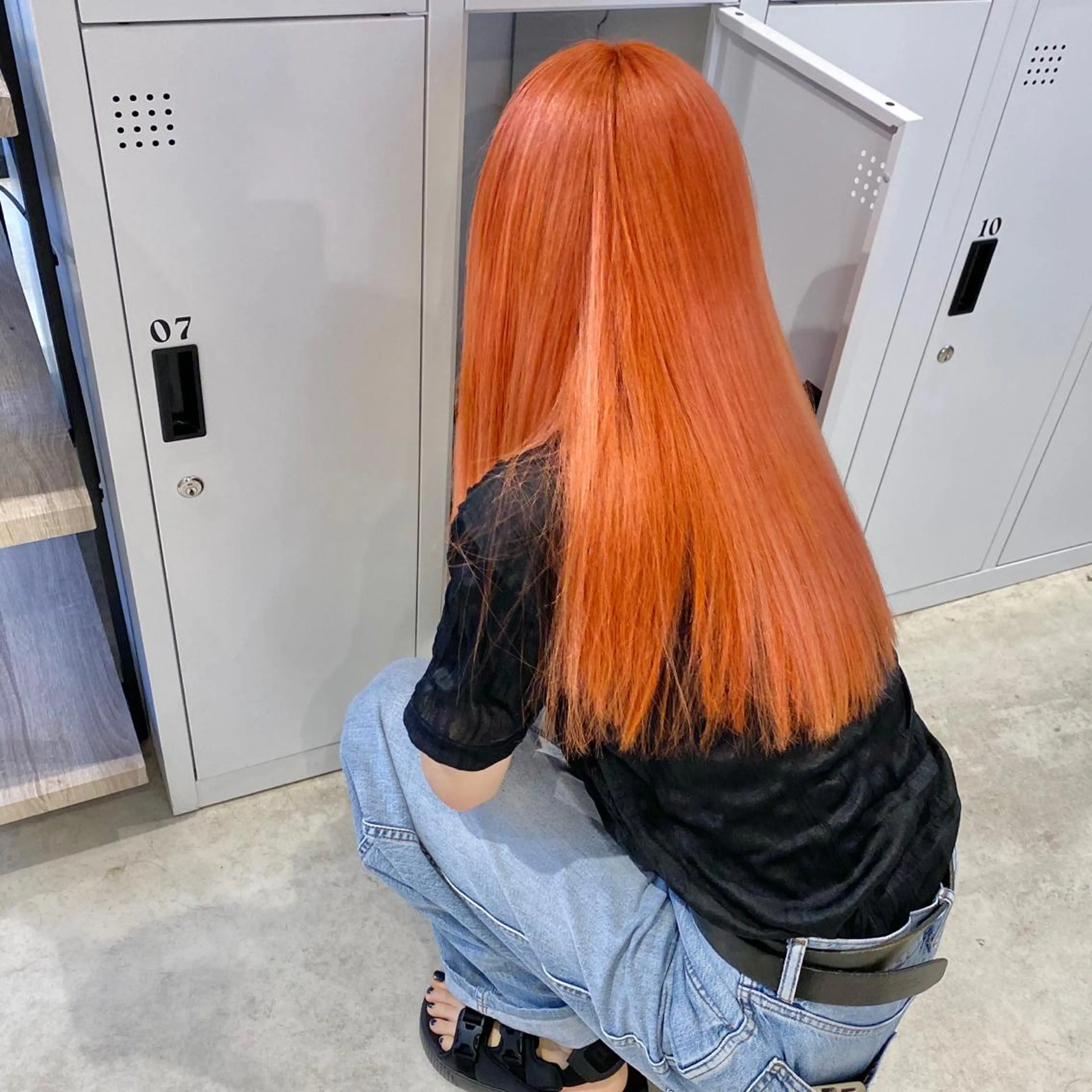 ロング カラー ヘアカラー トリートメント カラー系/カット特化 🟠オオタキマサシのヘアスタイル