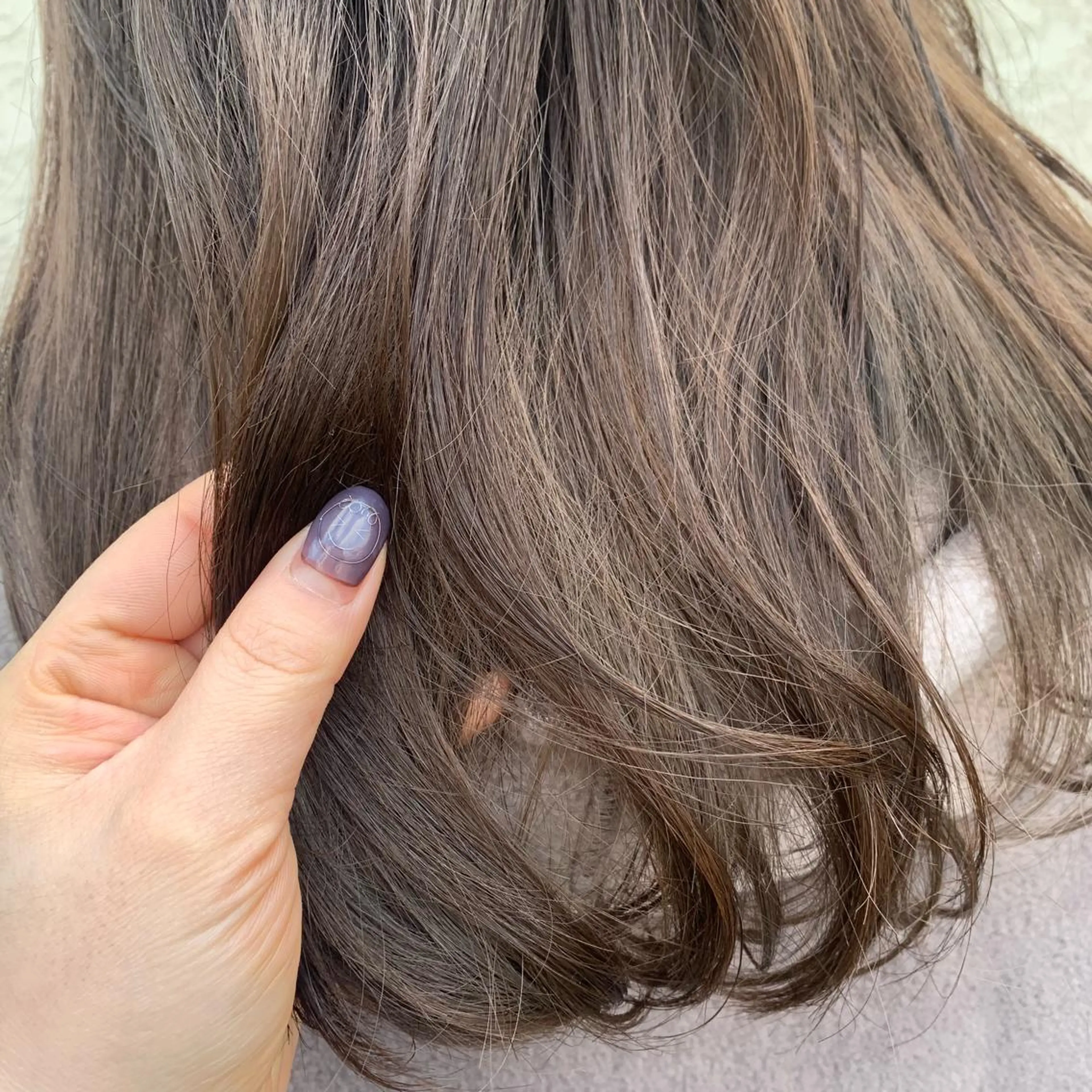 ロング カラー ベージュカラー ココアベージュ 韓国×巻ける髪質改善 💍maki💍のヘアスタイル