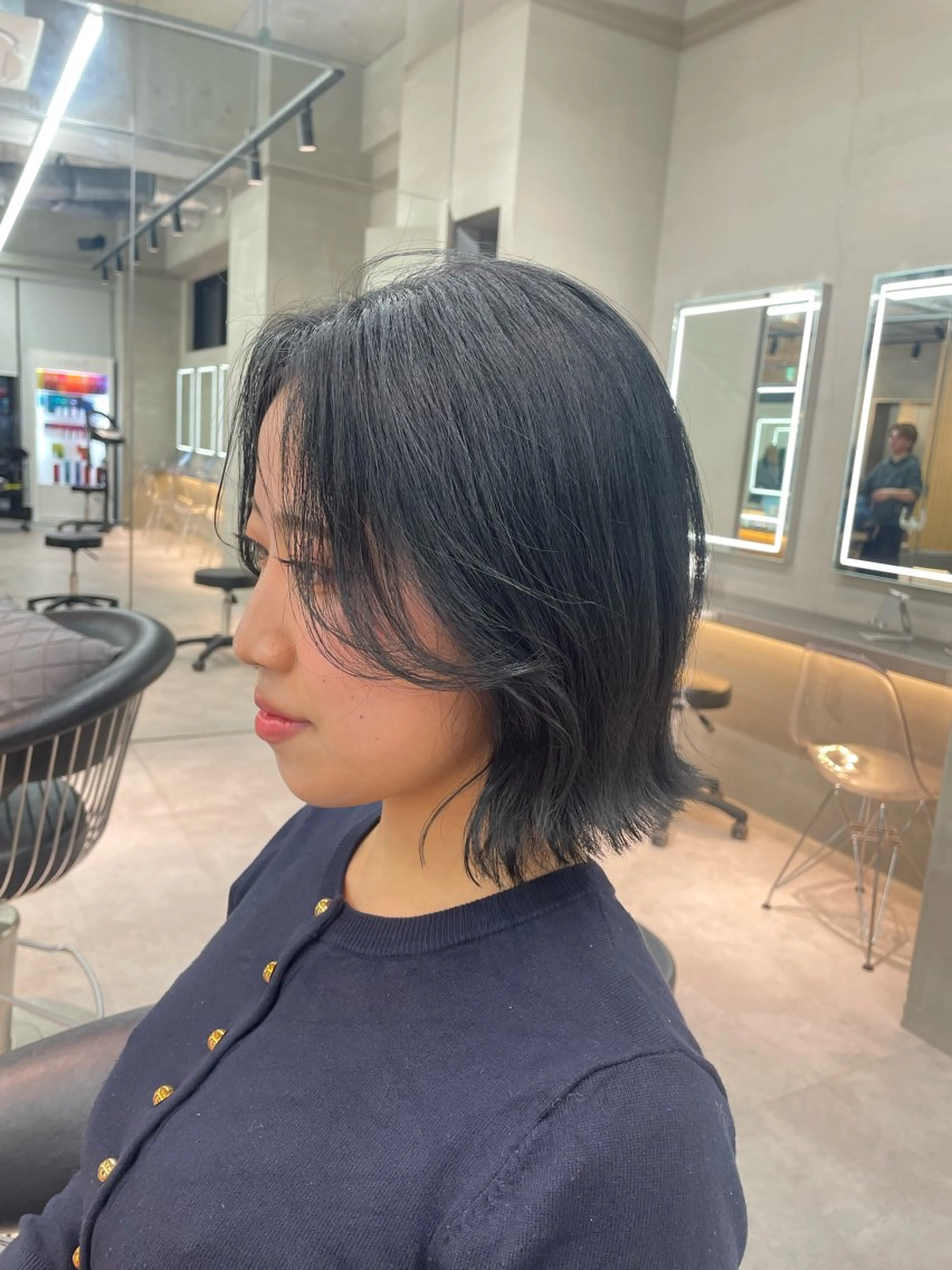 ショート カラー 韓国ヘア/レイヤー Londエレンのヘアスタイル