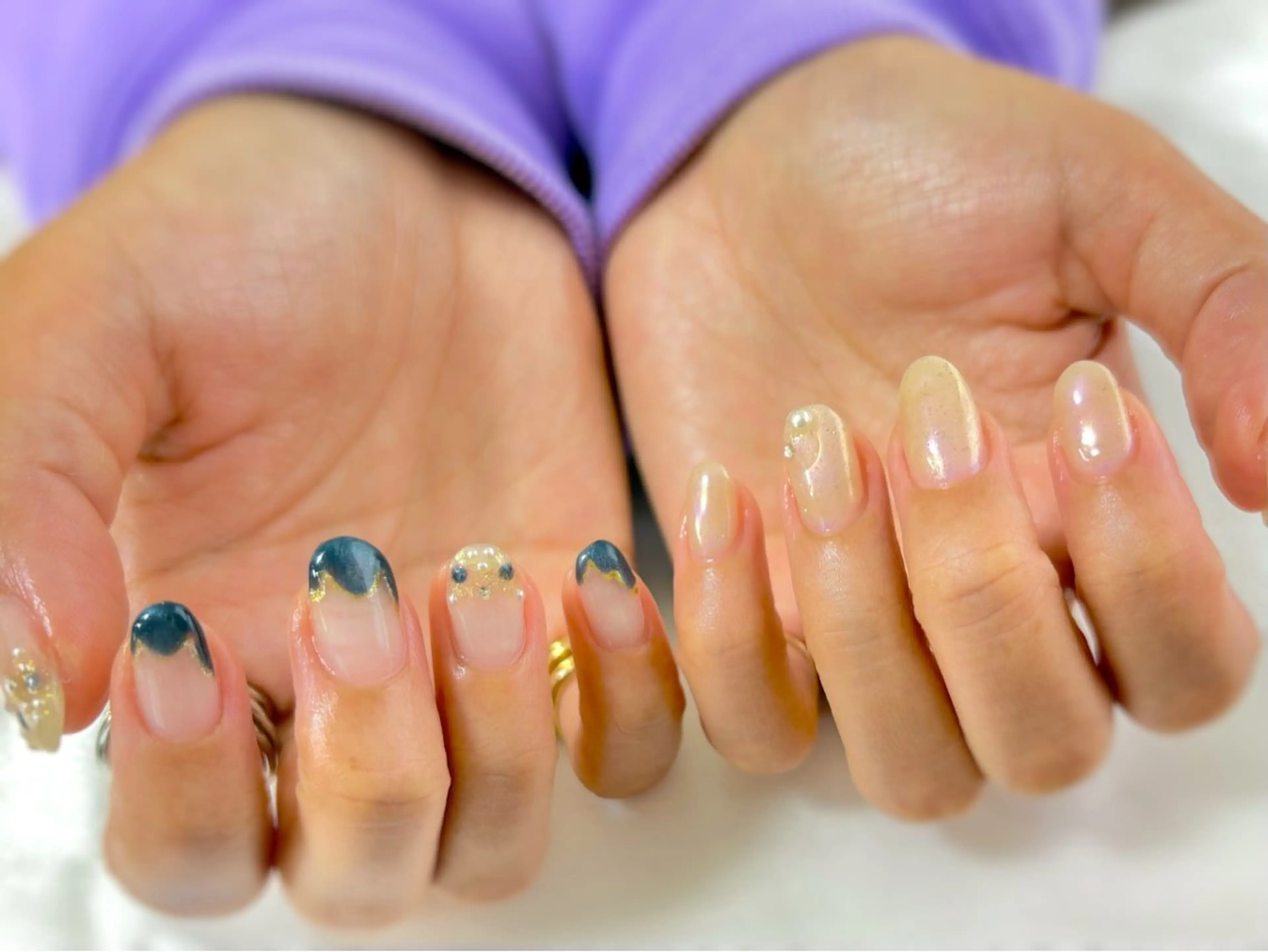 ネイル ハンドネイル Nail salon Cielel⟡Ayaのネイルデザイン